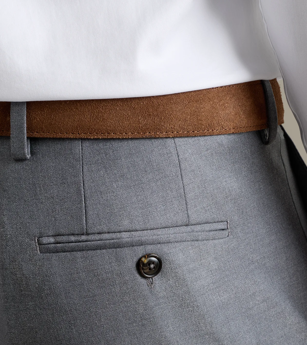 Crosby Trouser in Iron - Alternate Image 3