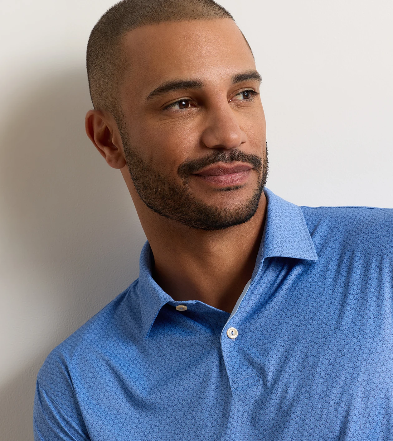 Featherweight Sands Performance Polo in HYPER BLUE - Alternate Image 3
