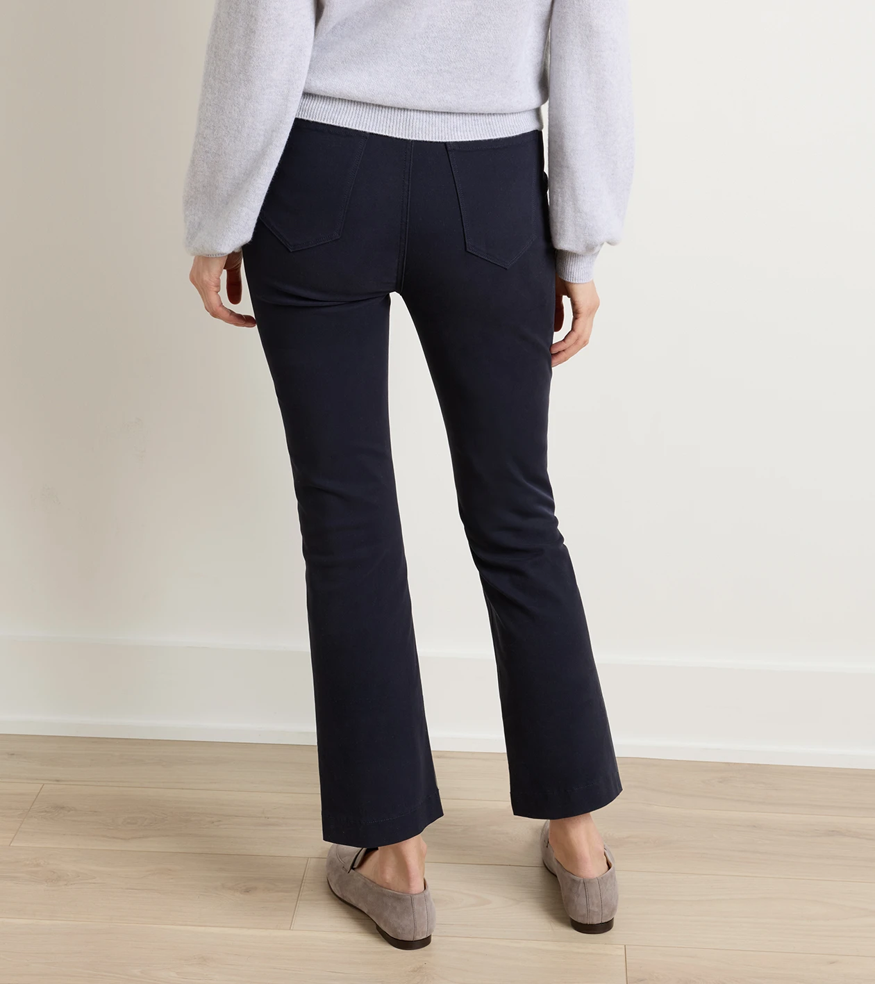 Karlie Kick Flare Pant in Navy - Alternate Image 2