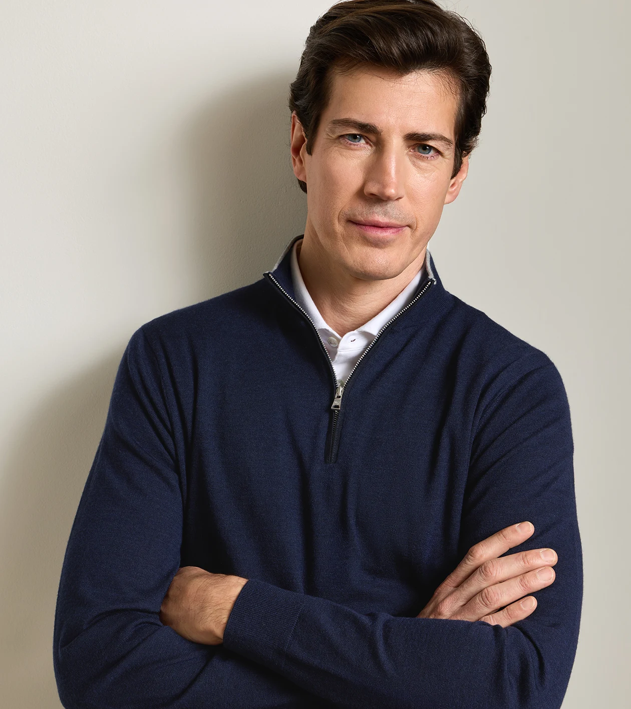 Excursionist Flex Quarter-Zip Sweater | Men's Sweaters | Peter Millar