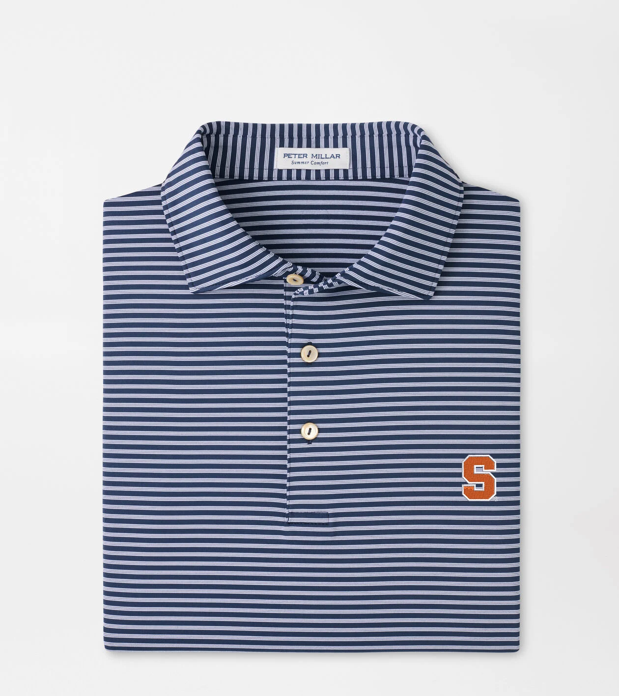 Syracuse Tiebreaker Performance Jersey Stripe Polo | Men's