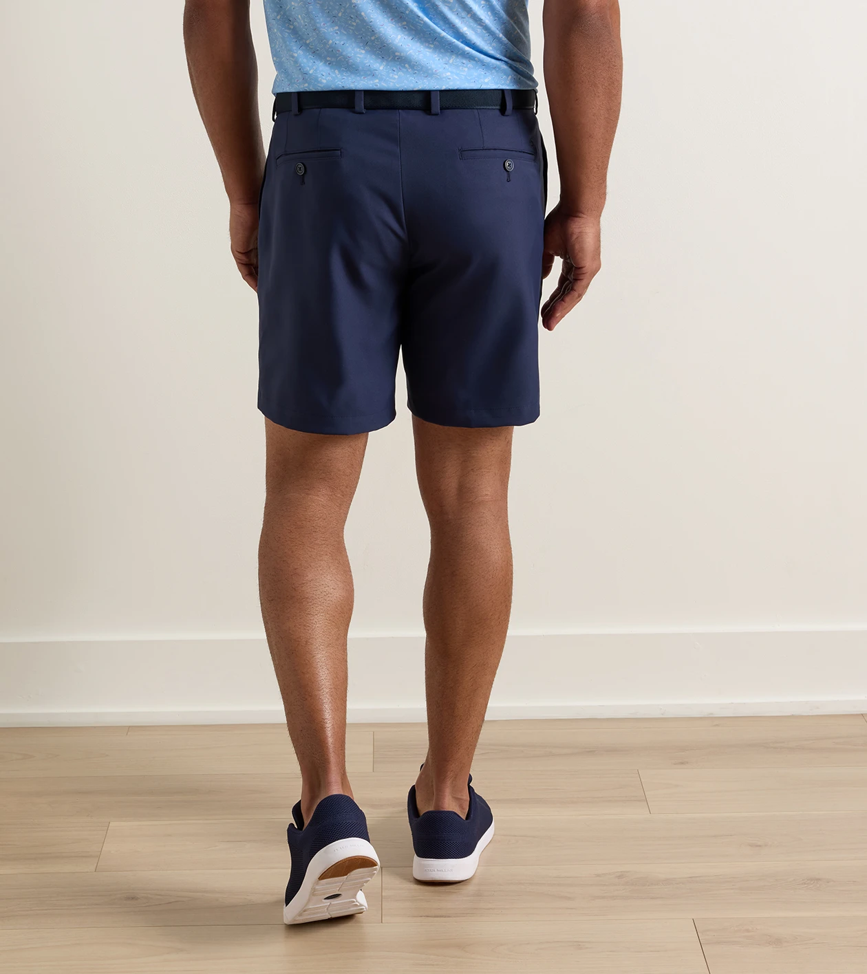 Salem Performance Short in Navy - Alternate Image 2