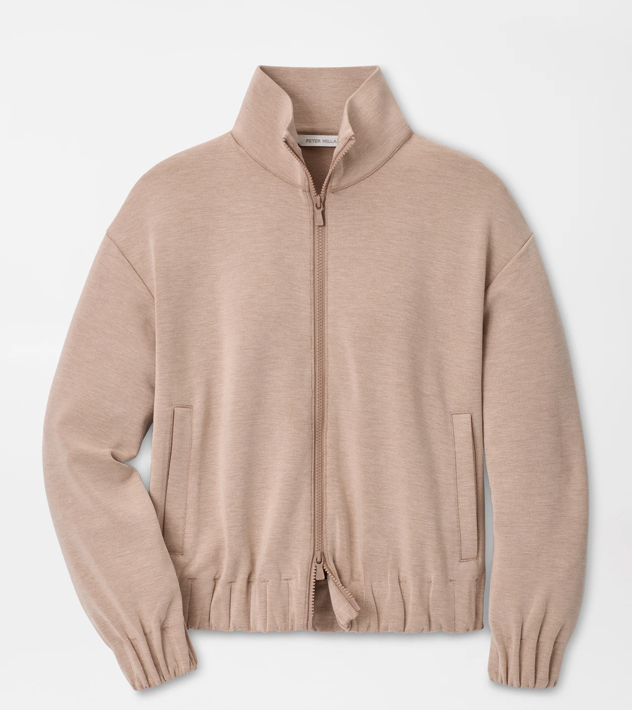 Flora Knit Melange Full-Zip Layer | Women's Tops | Peter Millar