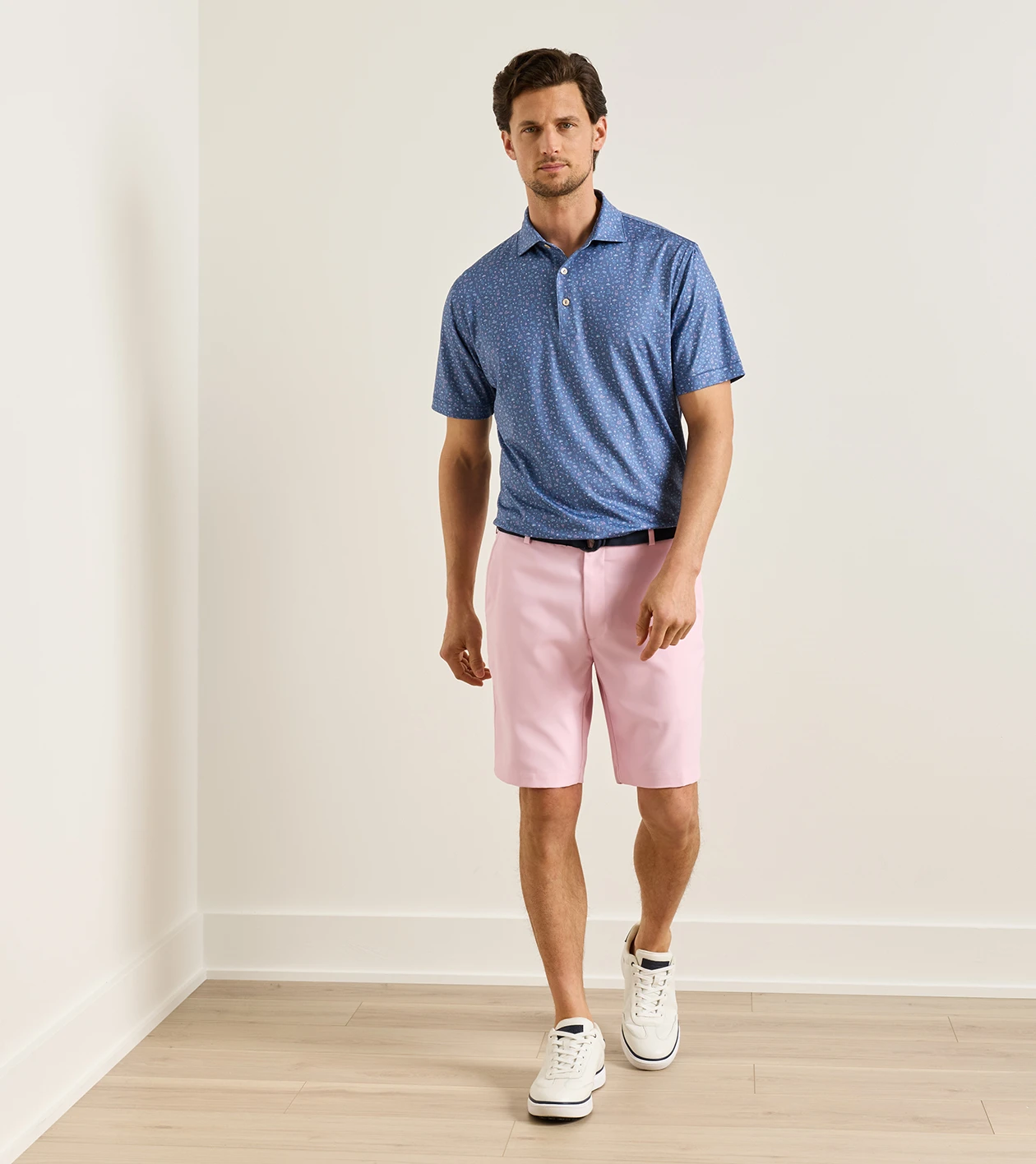 Salem Performance Short in Palmer Pink - Alternate Image 1