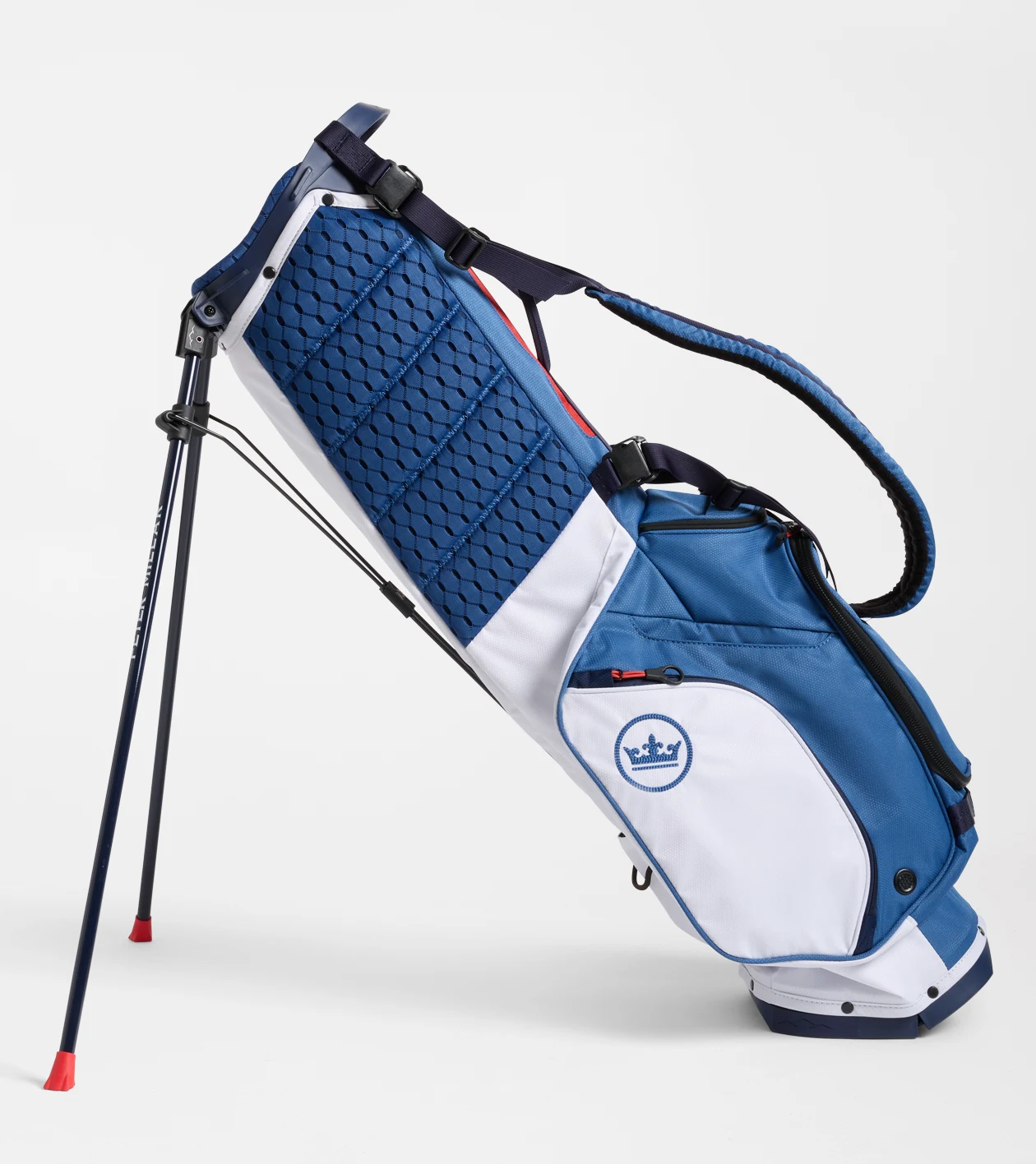 Eclipse Golf Bag in WHITE/SPORT NAVY - Alternate Image 3