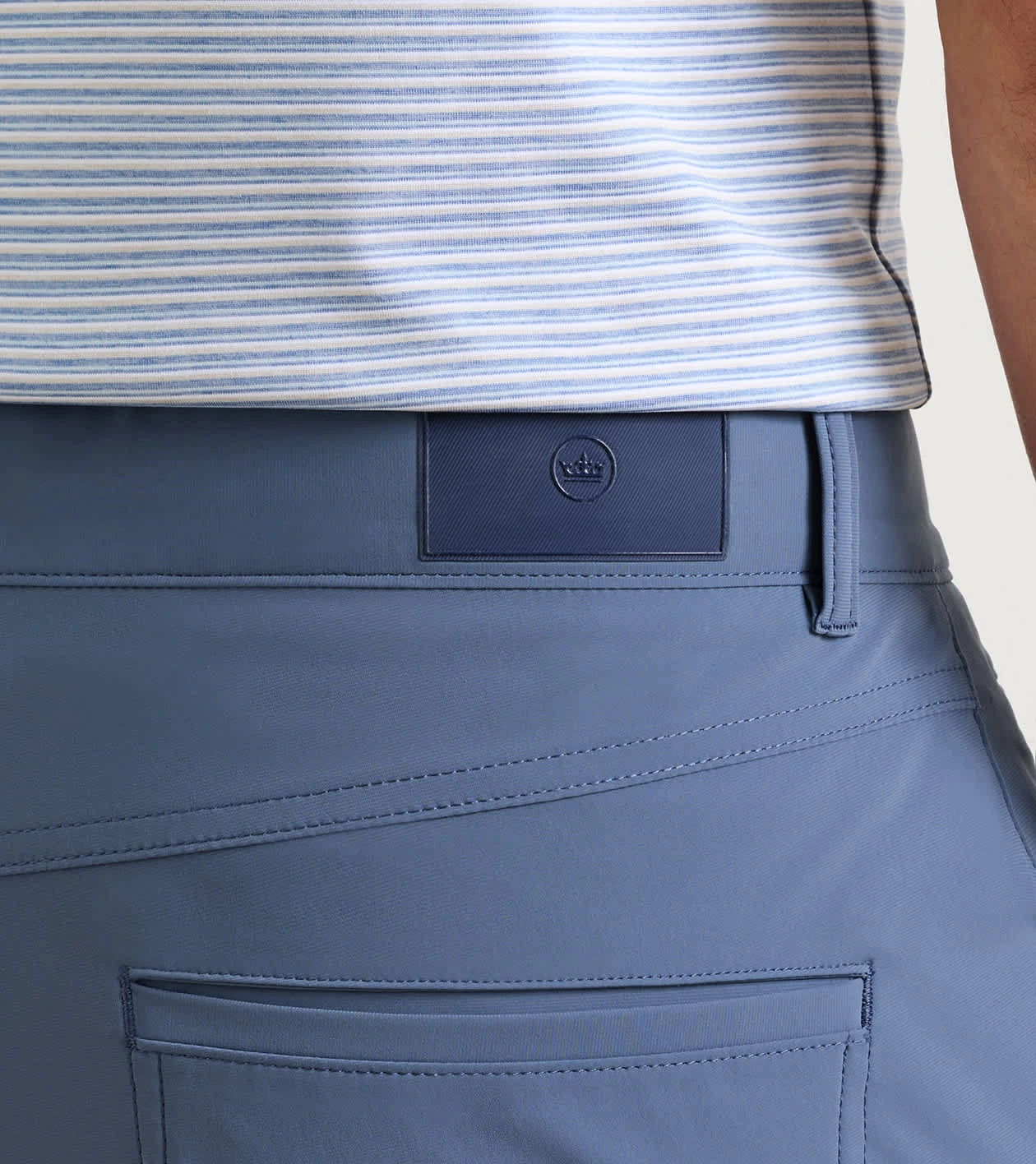 Bingham Performance Five-Pocket Pant in CADET - Alternate Image 3