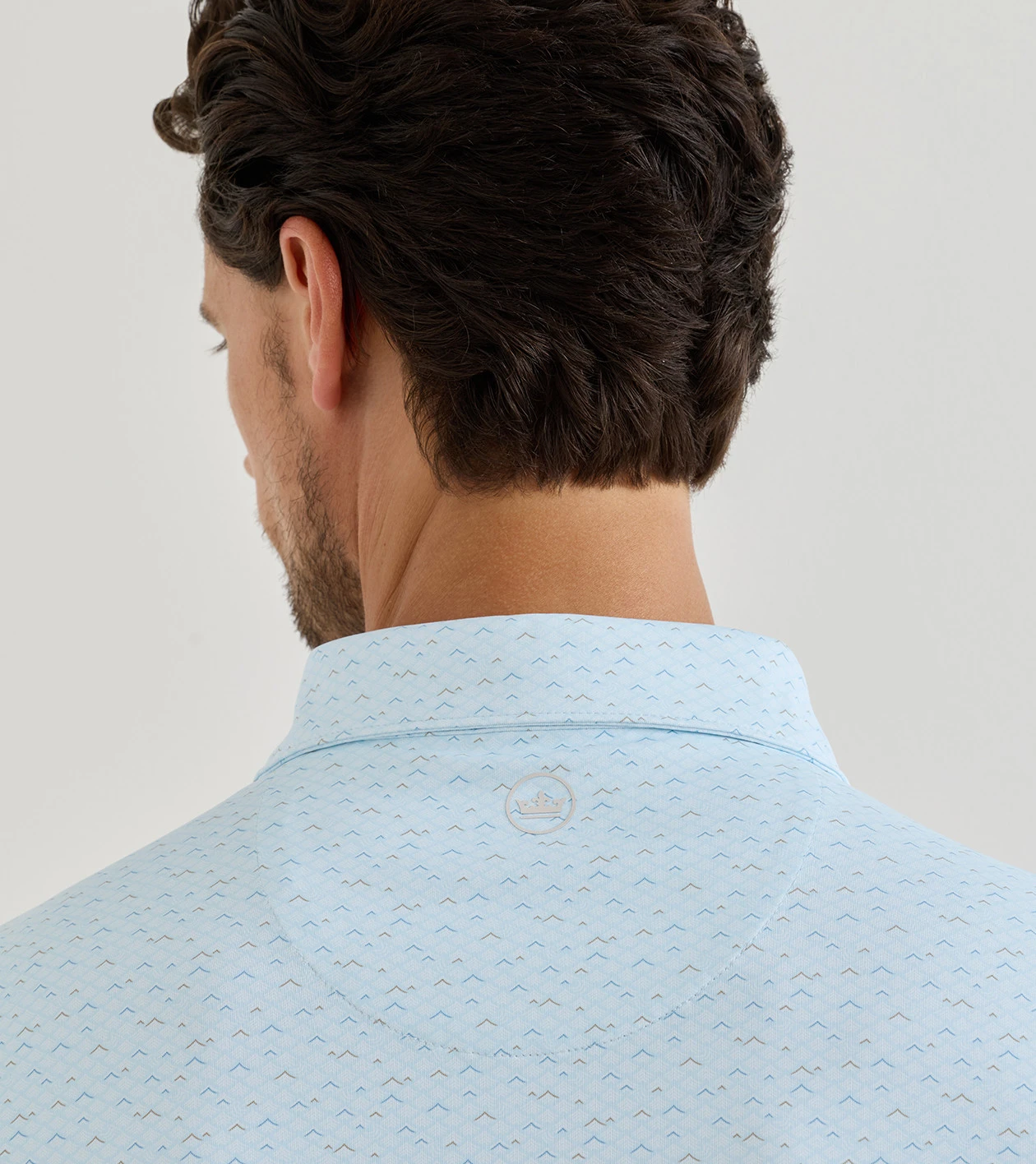 Soprano Waves Performance Jersey Polo | Men's Polos | Peter Millar