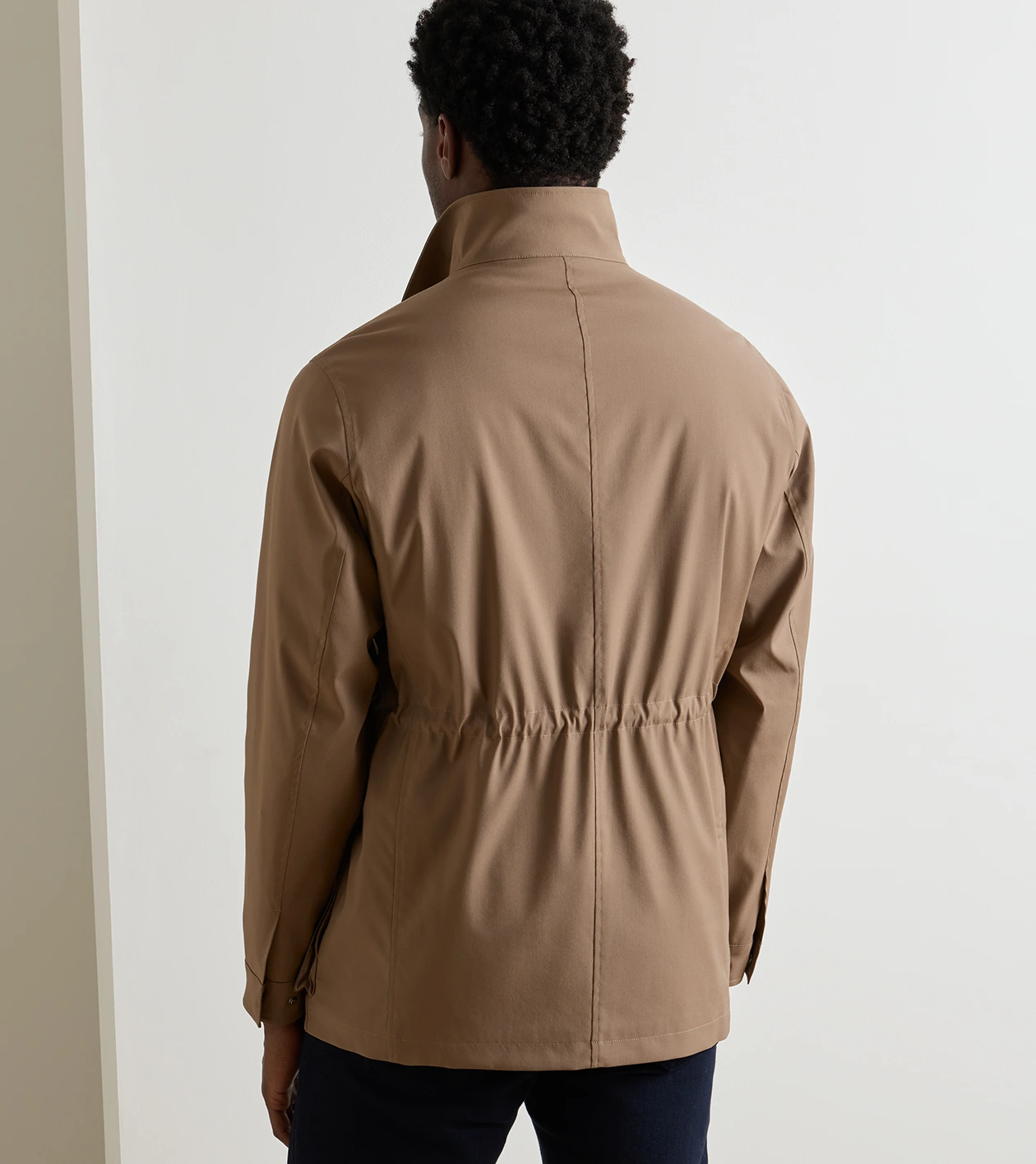 Wooster City Coat in POPLAR BROWN - Alternate Image 2