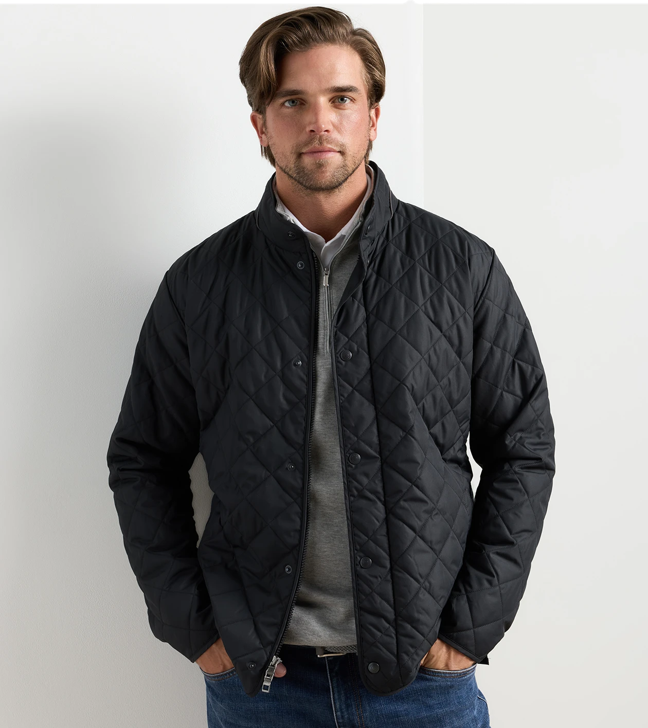 Suffolk Coat in Black - Alternate Image 1