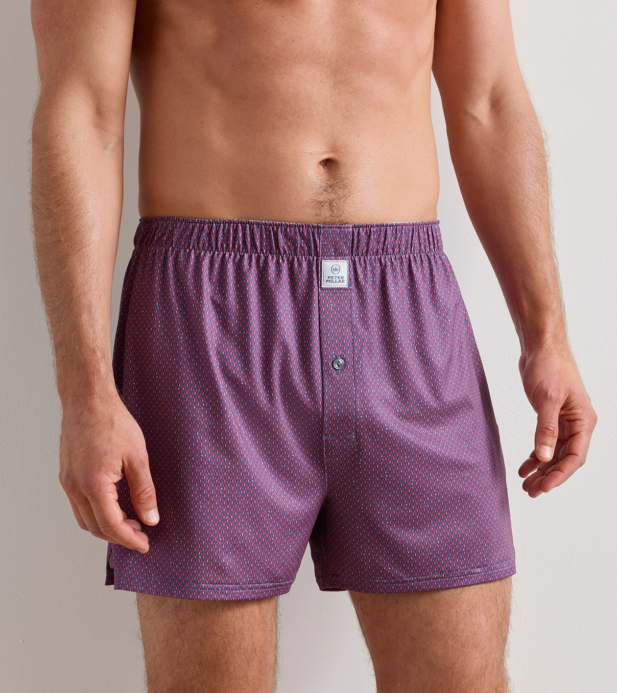 Lobster Boil Performance Boxer Short in BALI BLUE - Alternate Image 1