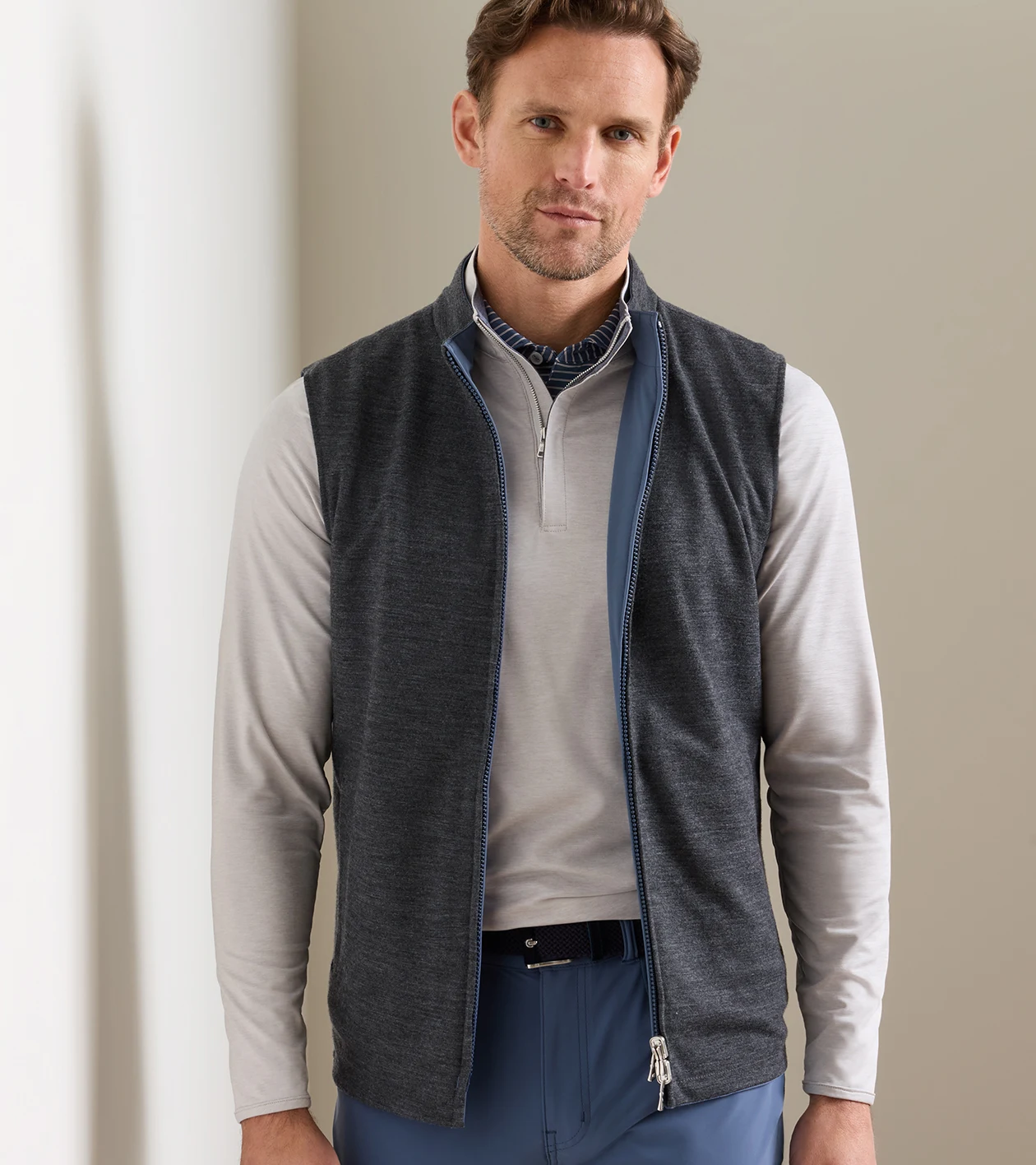 Ryder Reversible Vest in CADET - Alternate Image 4