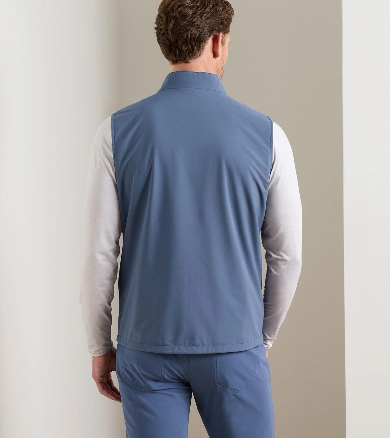 Ryder Reversible Vest in CADET - Alternate Image 2