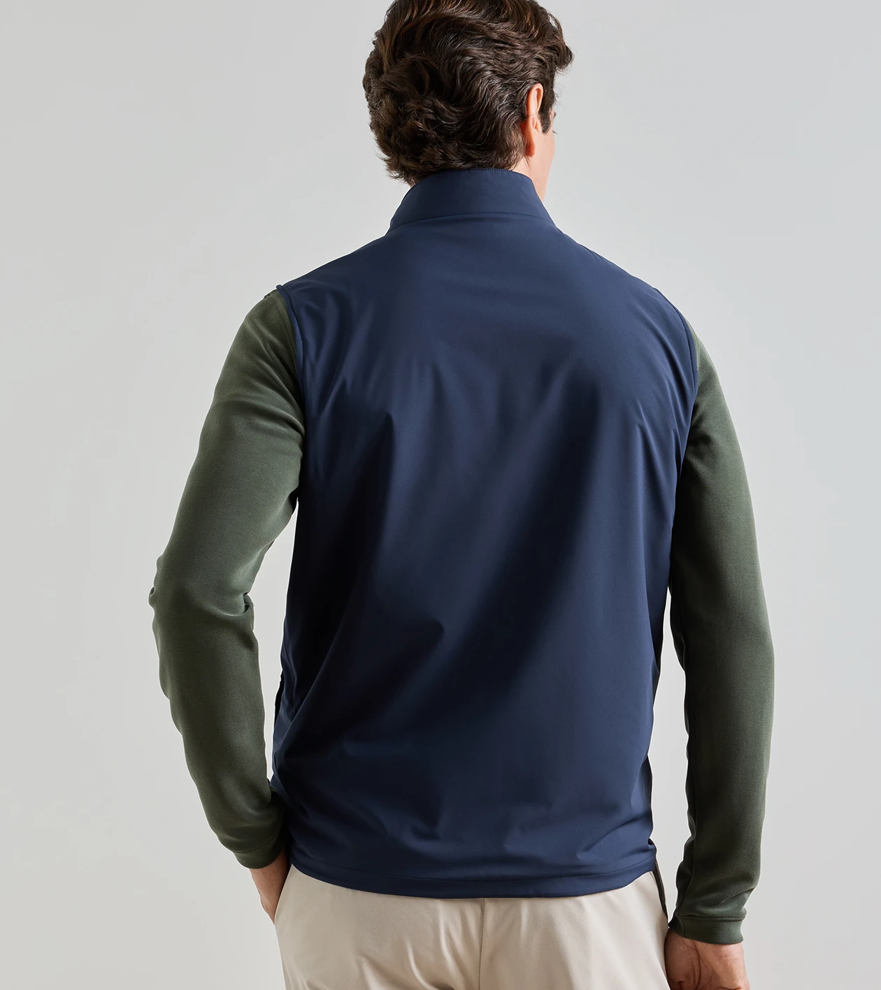 Ryder Reversible Vest in Navy - Alternate Image 2