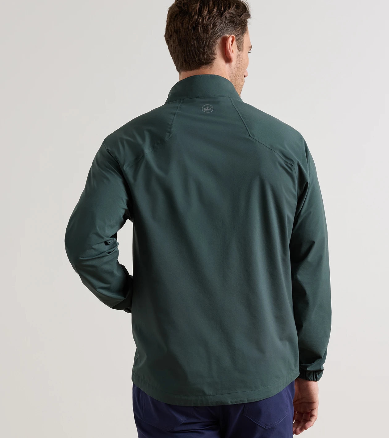 Shield Half-Zip Rain Shell in PINE BROOK - Alternate Image 2