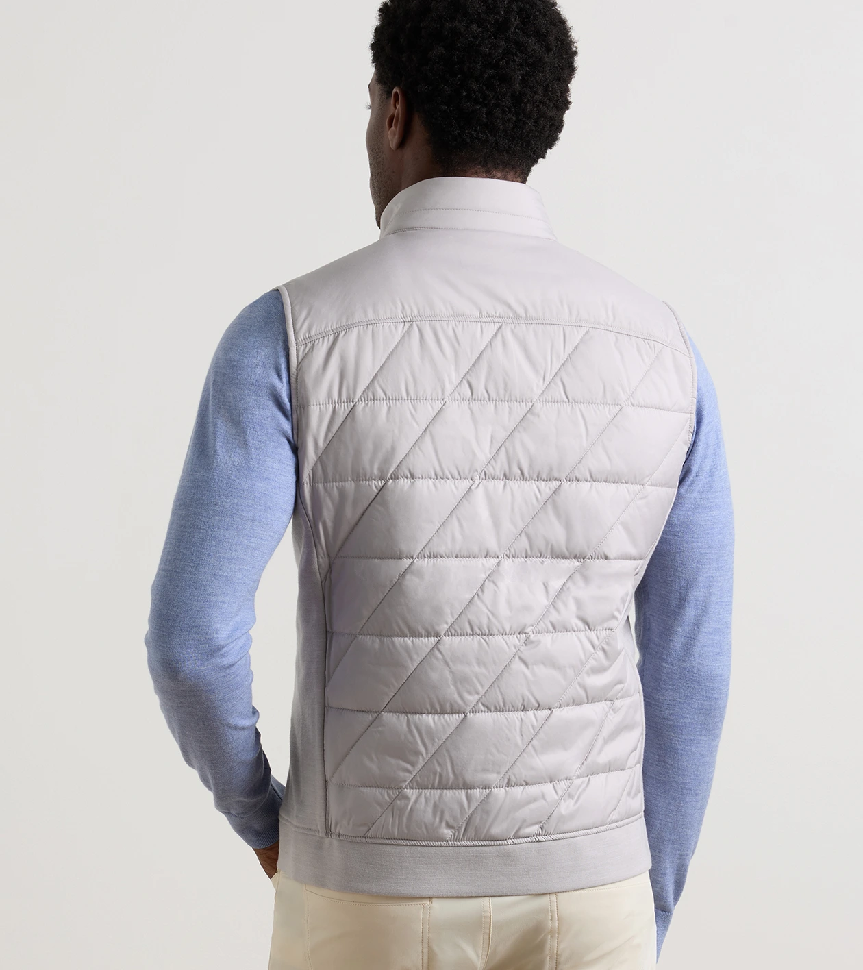 Walker Hybrid Vest in SILVER STRAND - Alternate Image 2