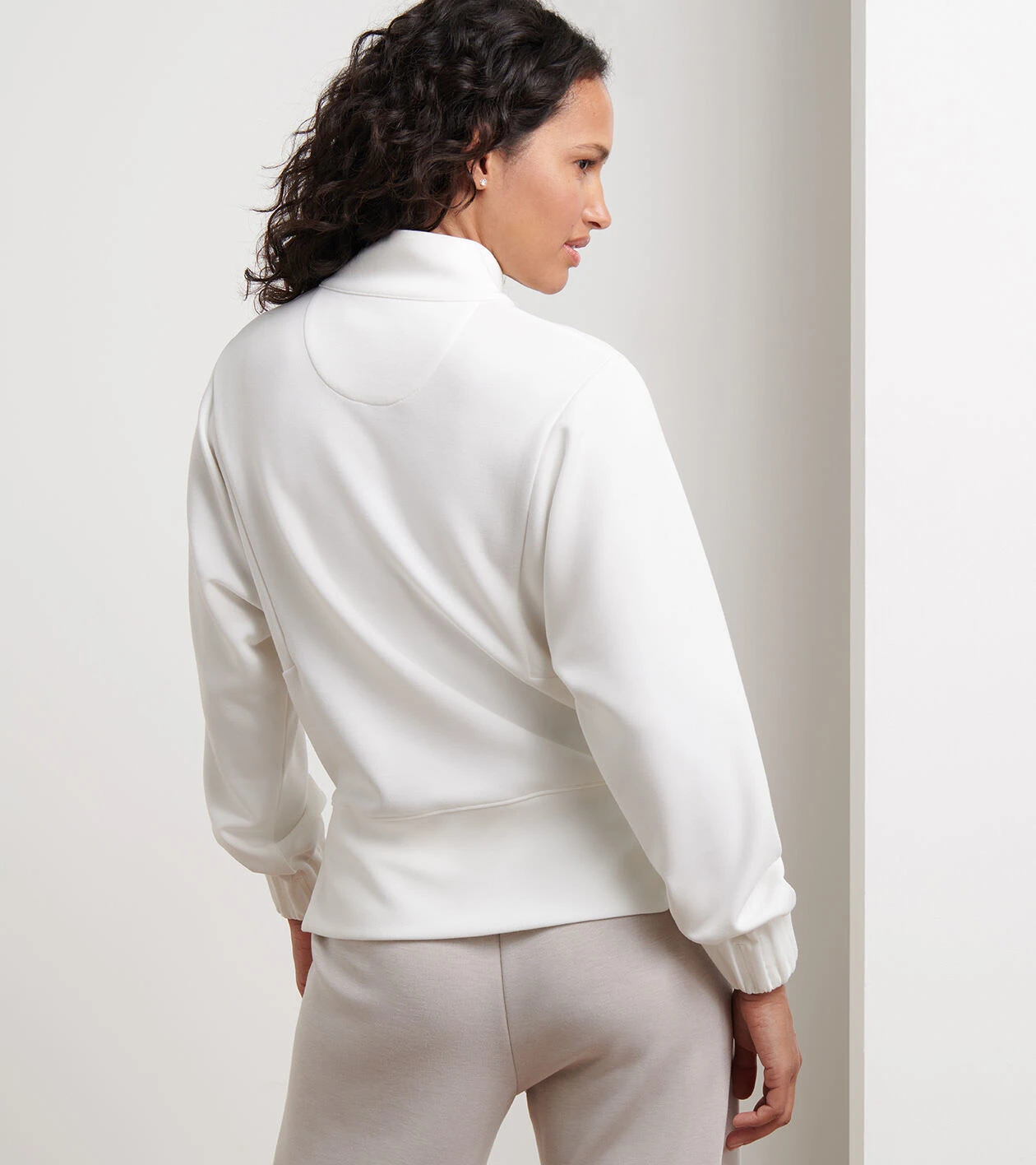 Flora Knit Half-Zip Pullover - Alternate Image 2