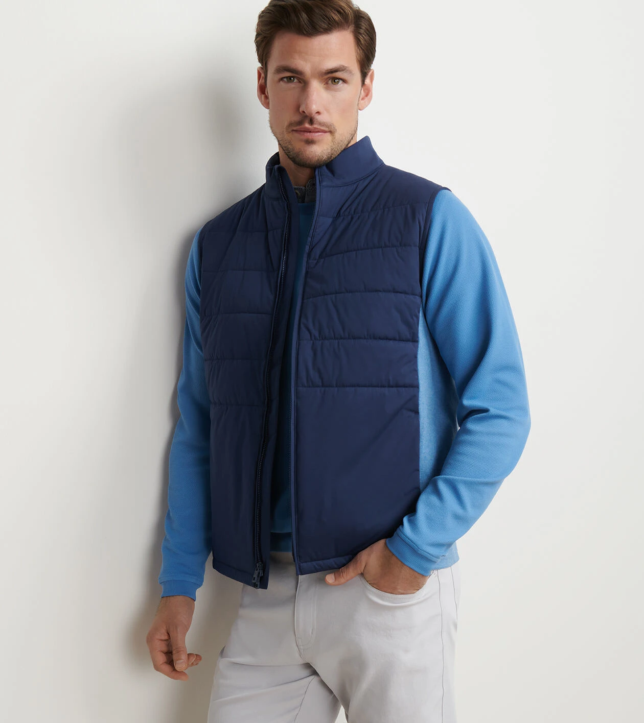 Fuse Hybrid Fleece Vest - Alternate Image 1