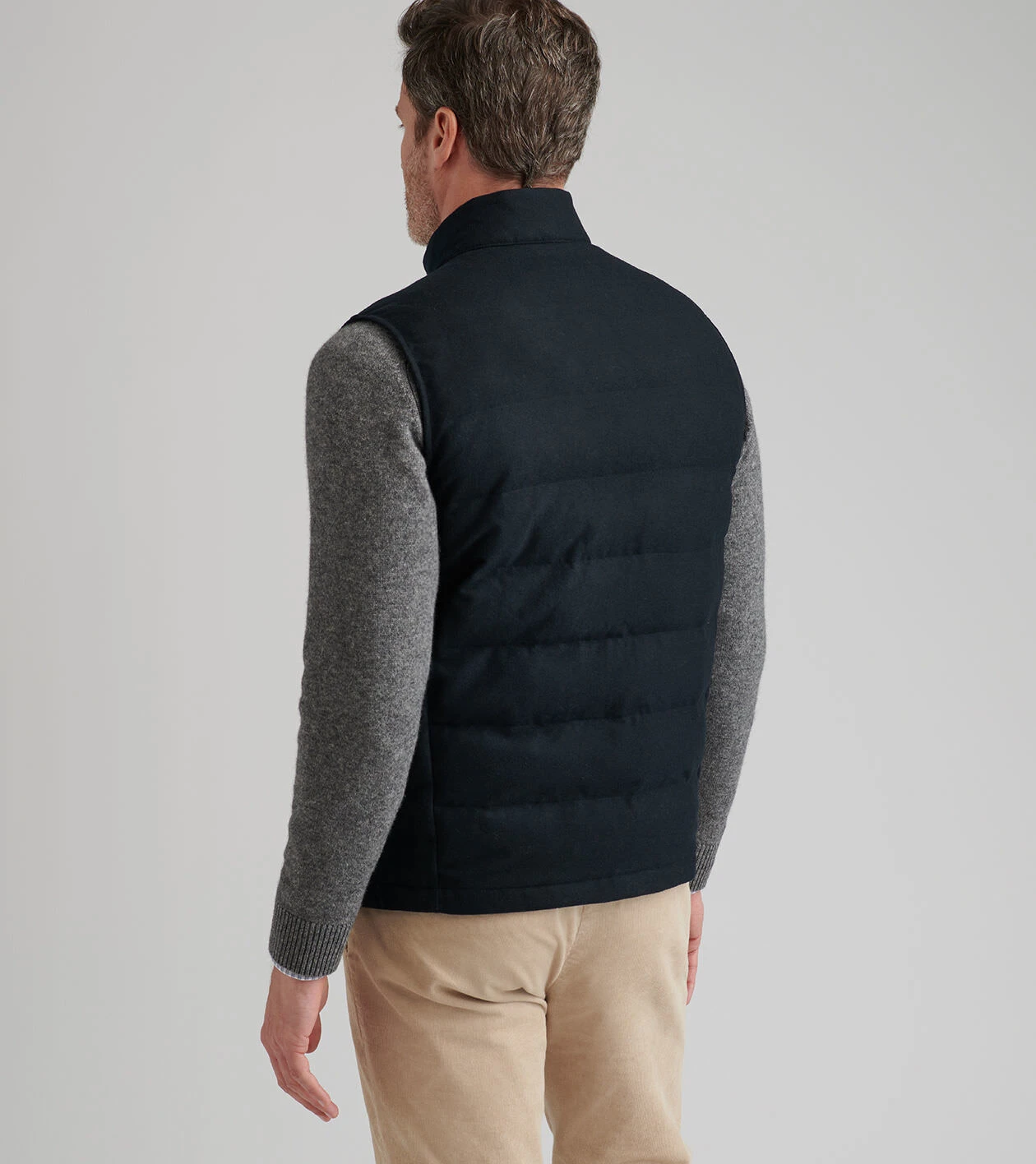 Davos Flannel Vest - Alternate Image 2