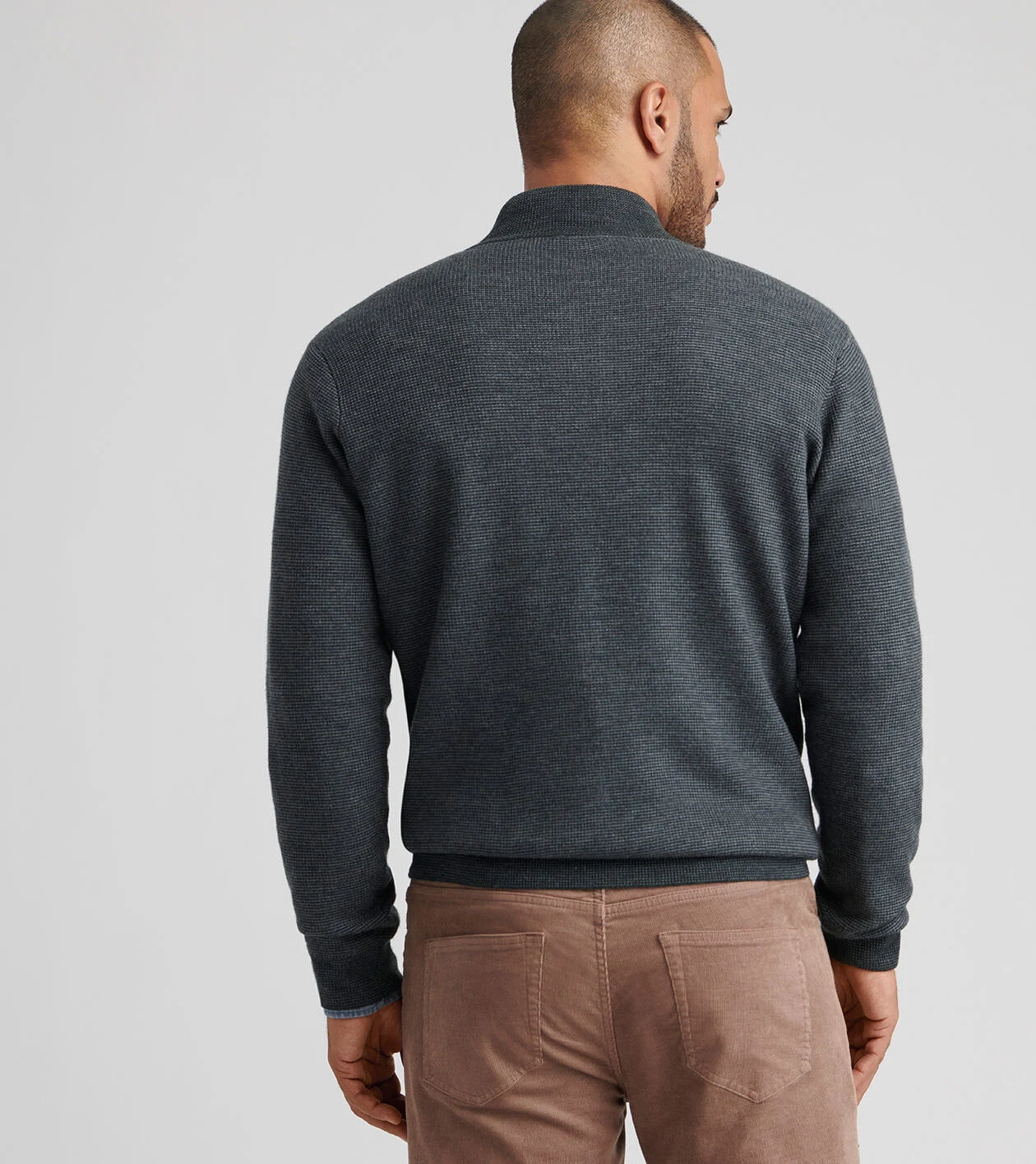 West Quarter-Zip Sweater - Alternate Image 2