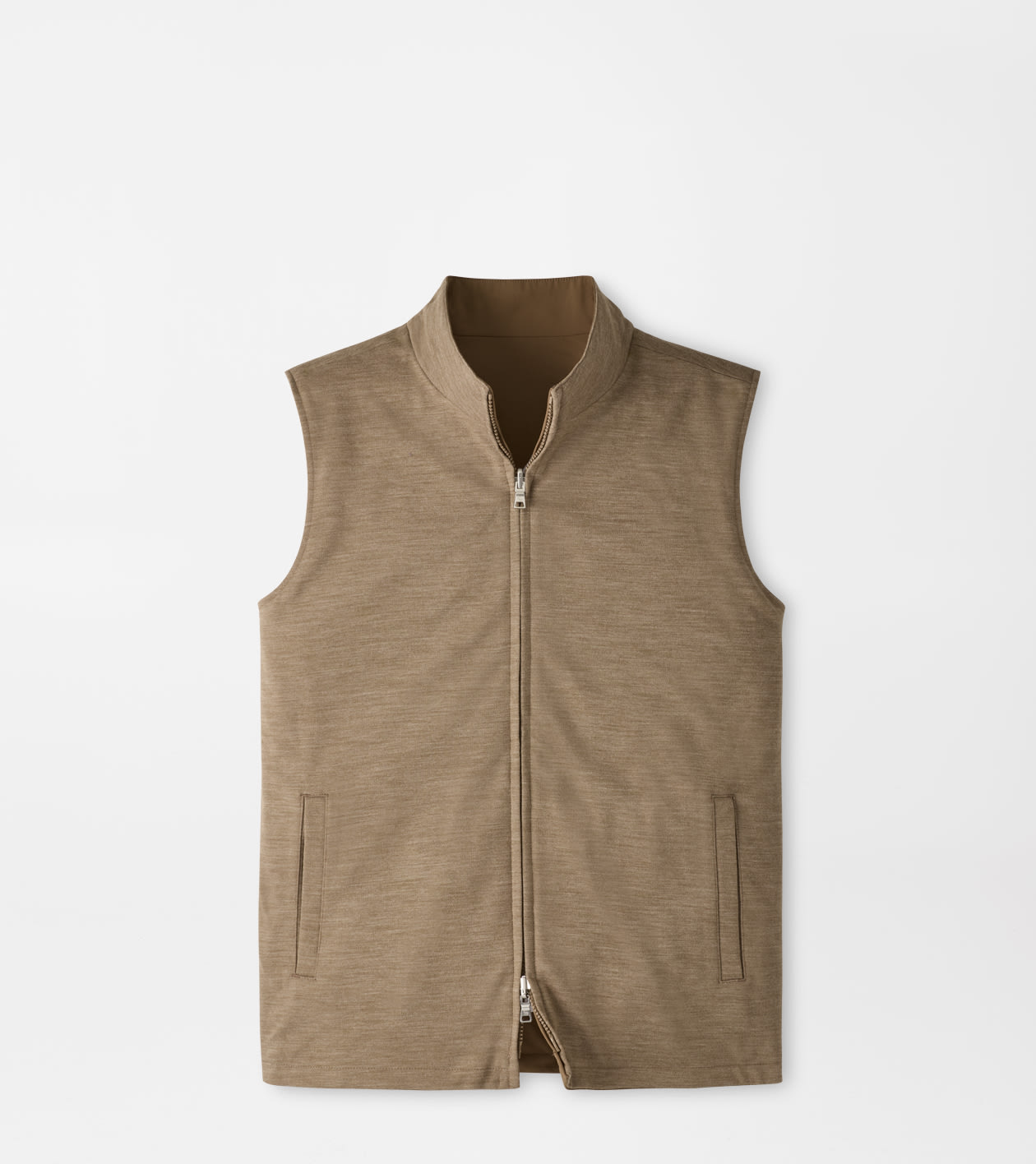 Ryder Reversible Gilet in LIGHT MOCHA - Alternate Image 6