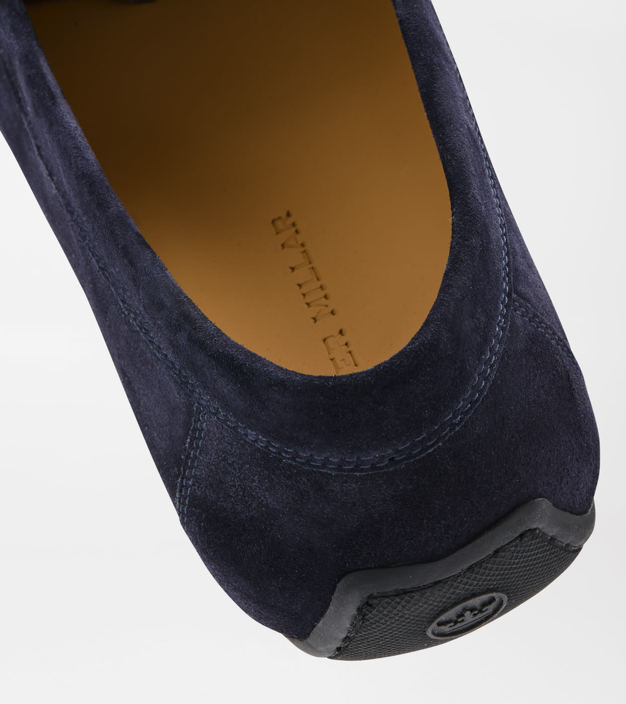 Suffolk Suede Driver in Navy - Alternate Image 5