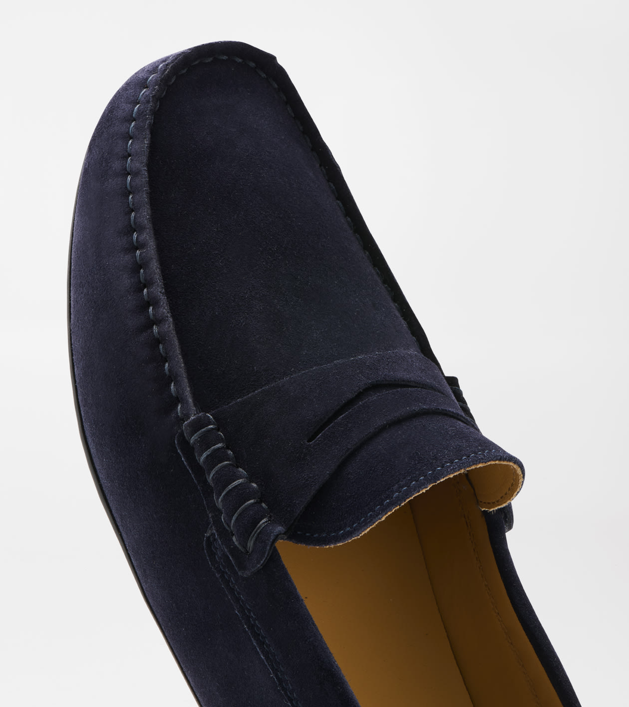 Suffolk Suede Driver in Navy - Alternate Image 6