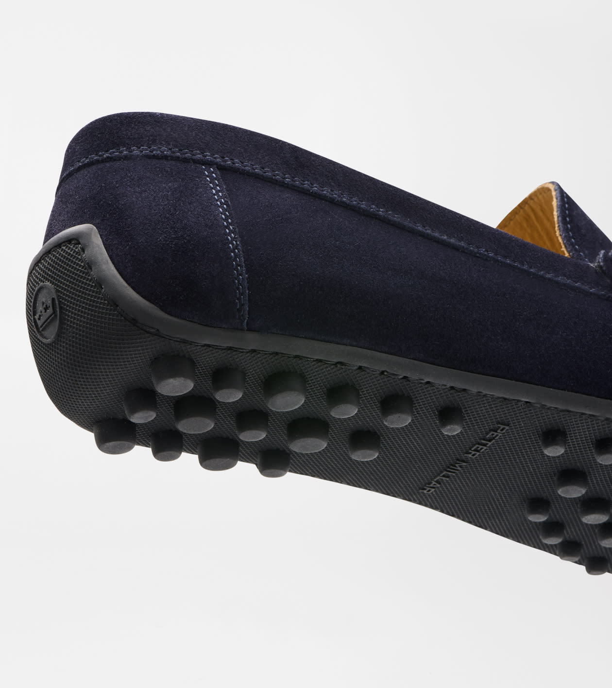 Suffolk Suede Driver in Navy - Alternate Image 7