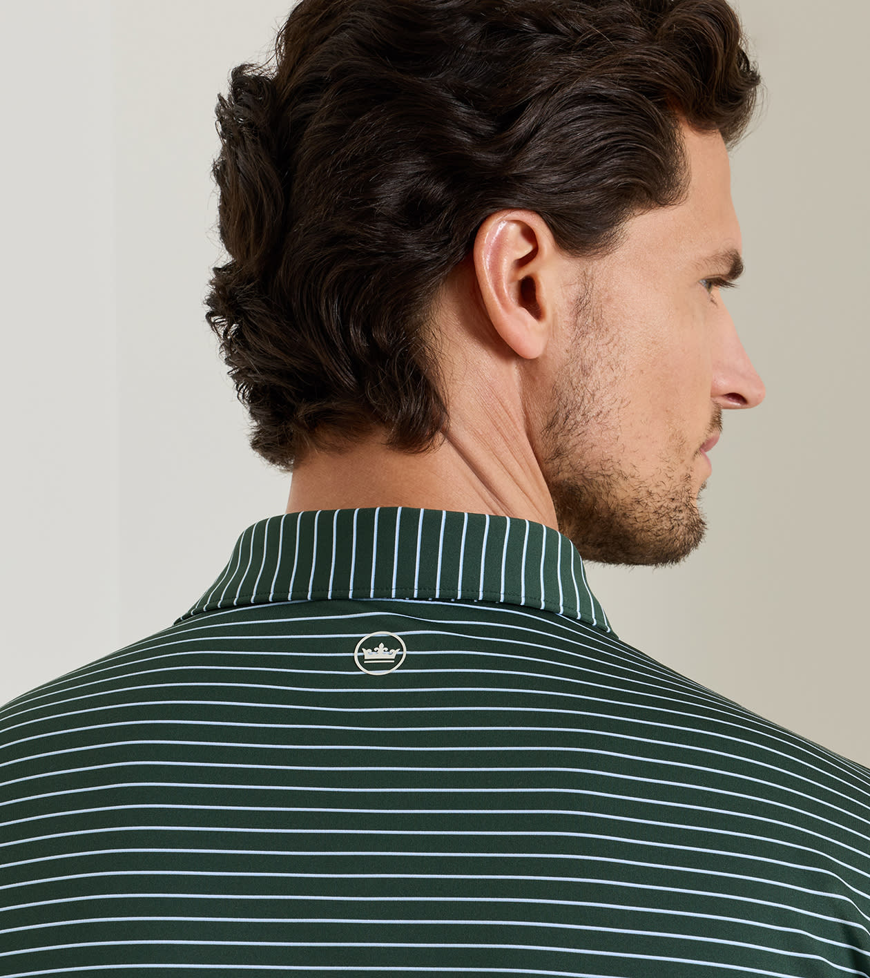 Oaks Performance Jersey Polo in PINE BROOK - Alternate Image 3