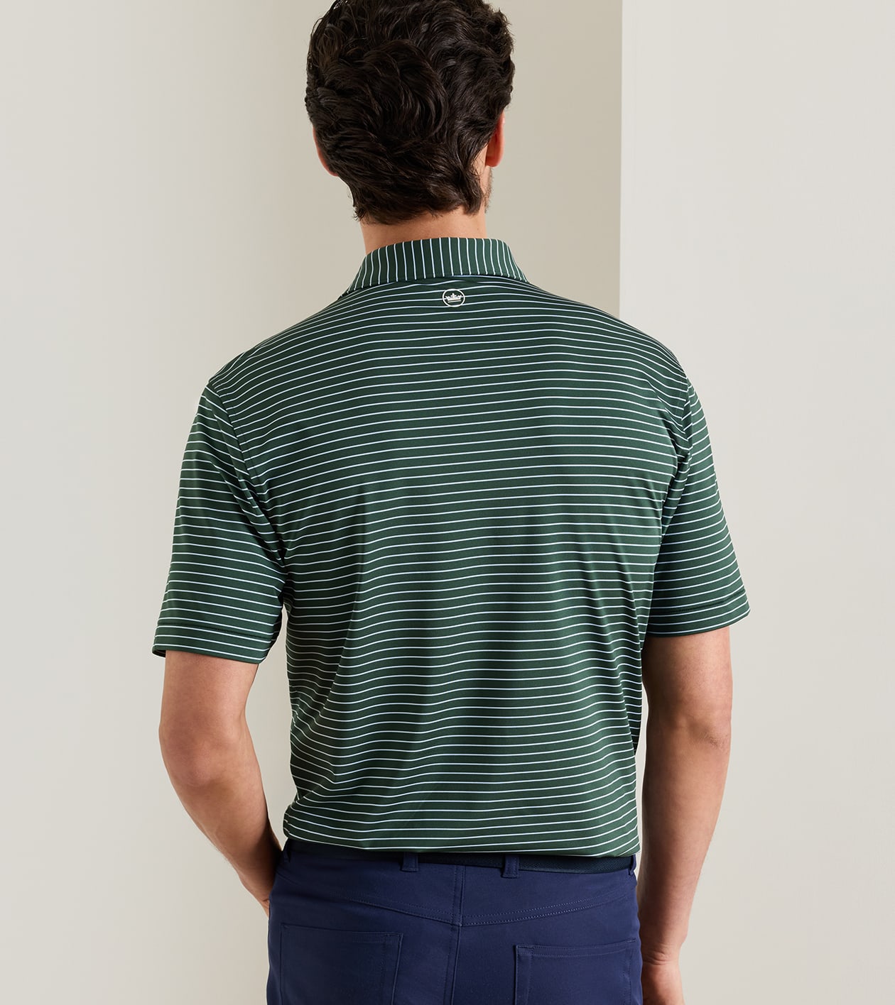 Oaks Performance Jersey Polo in PINE BROOK - Alternate Image 2