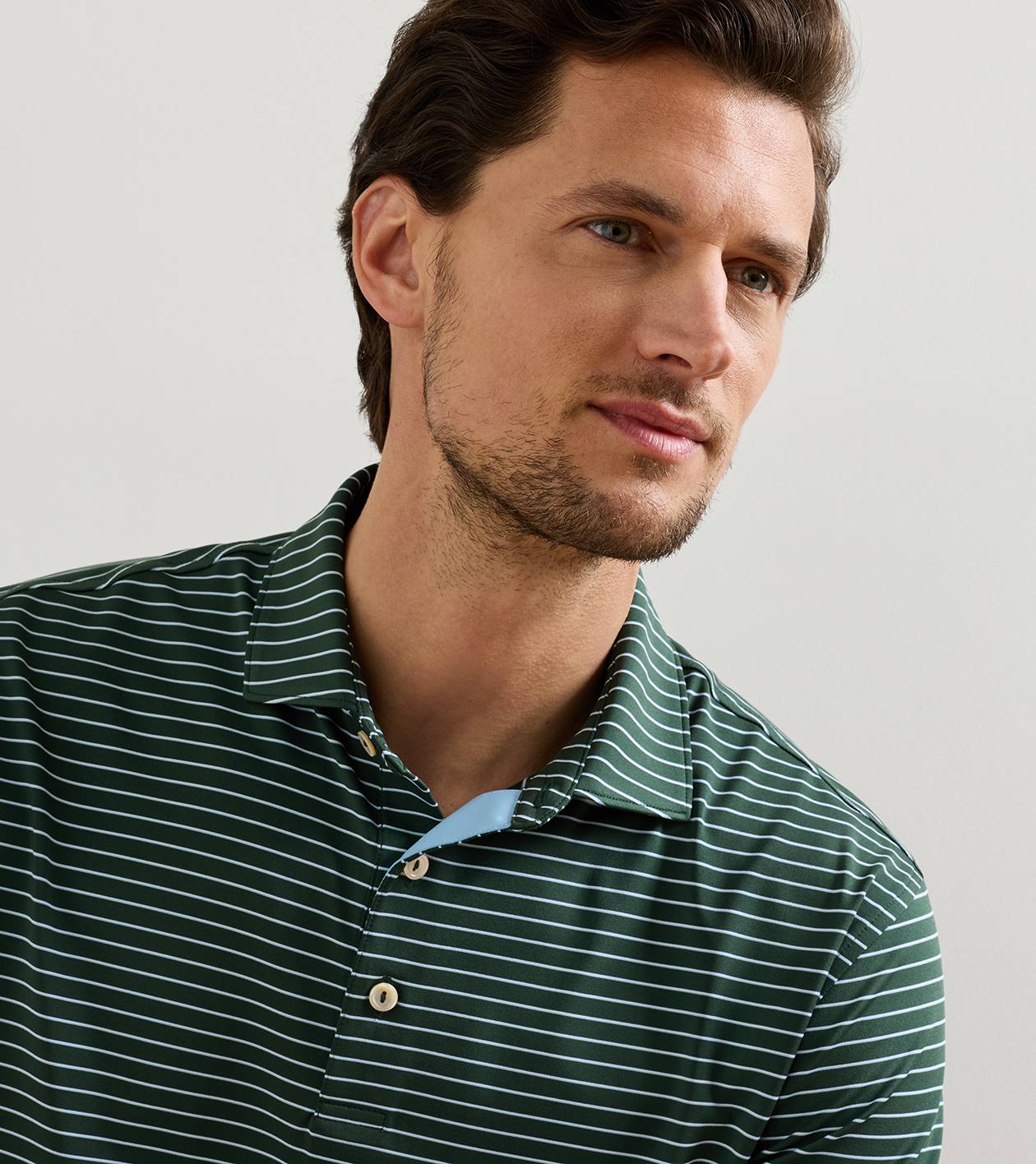 Oaks Performance Jersey Polo in PINE BROOK - Alternate Image 4