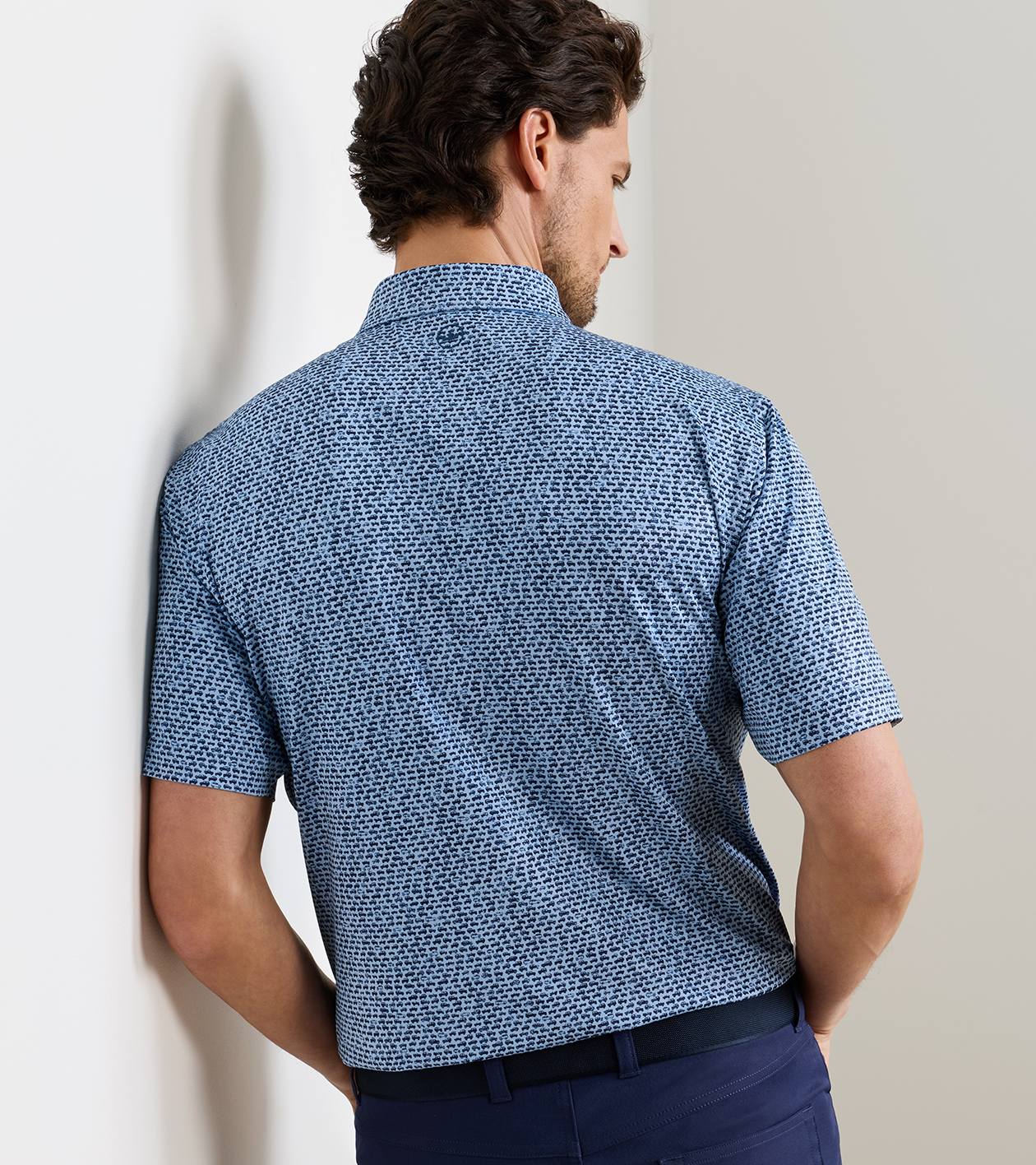 Off-Road Performance Jersey Polo in LAKESIDE - Alternate Image 2