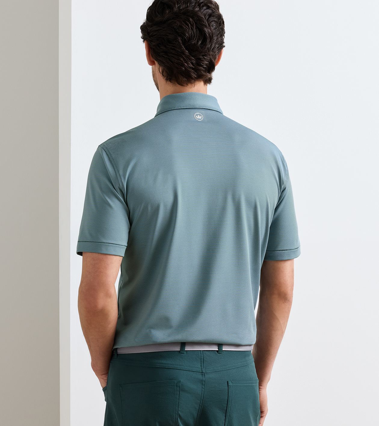 Jubilee Performance Jersey Polo in PINE BROOK - Alternate Image 2