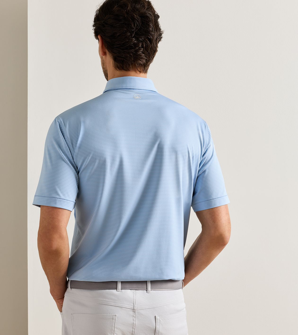 Wade Performance Jersey Polo in LAKESIDE - Alternate Image 2
