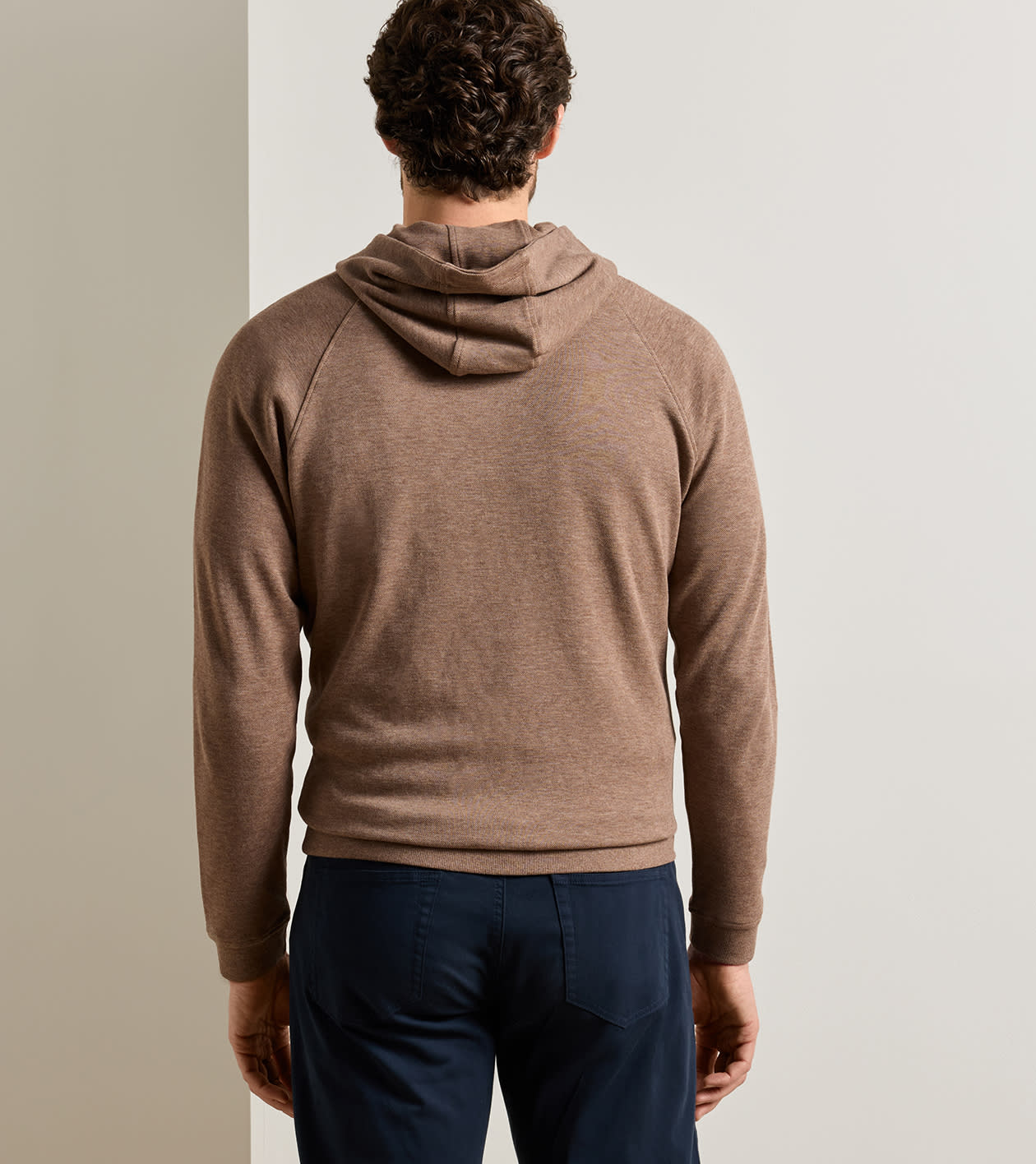Crown Comfort Knit Hoodie in SAWGRASS - Alternate Image 2