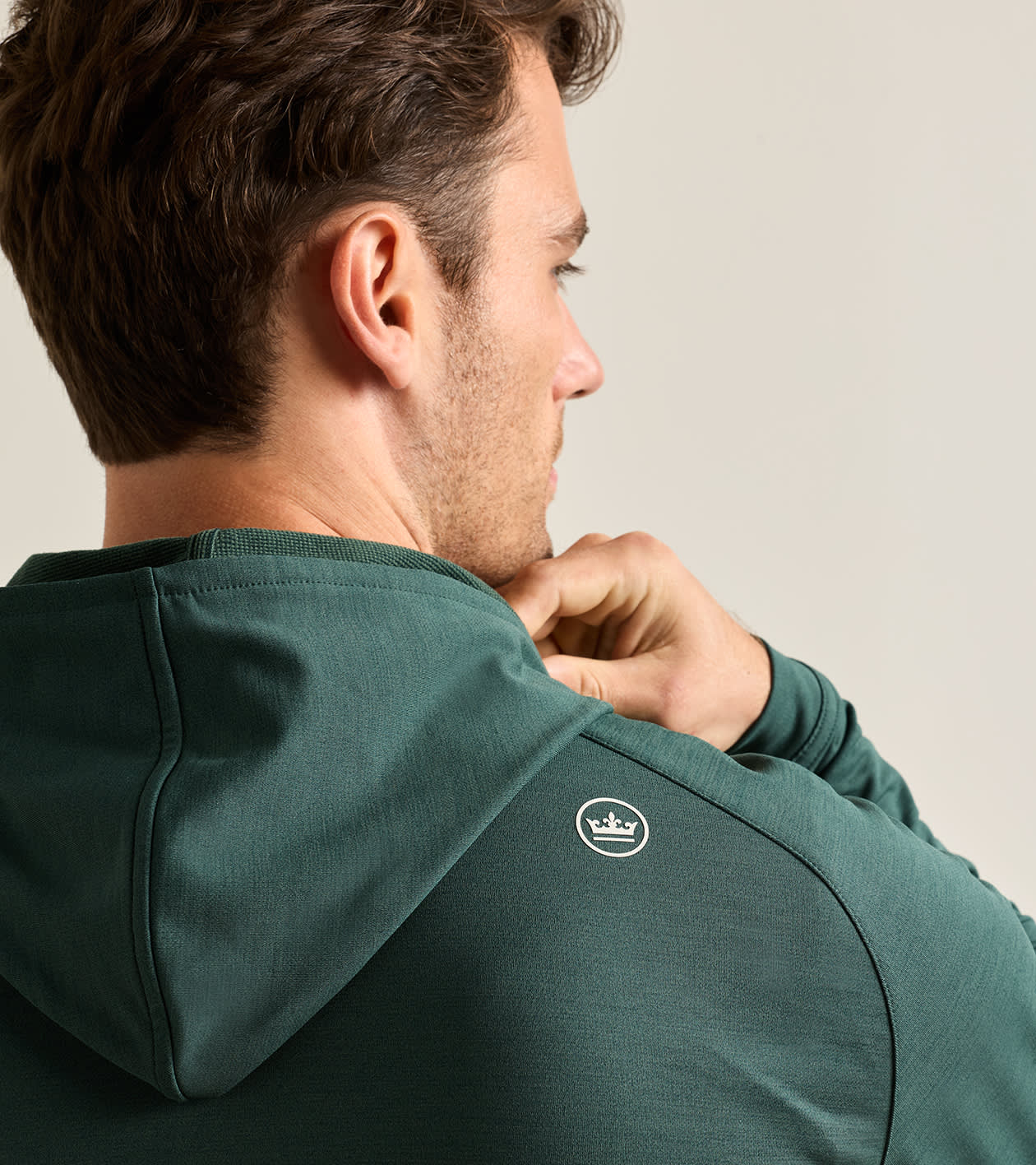 Pine Performance Hoodie in PINE BROOK - Alternate Image 3