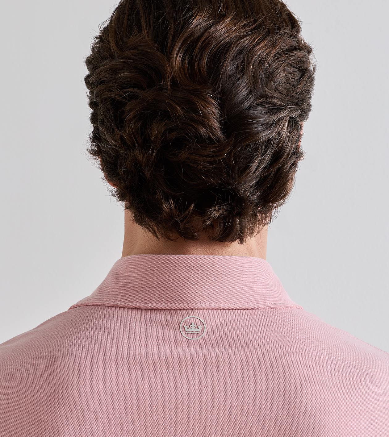 Albatross Cotton-Blend Piqu&eacute; Polo in MELROSE PINK - Alternate Image 3