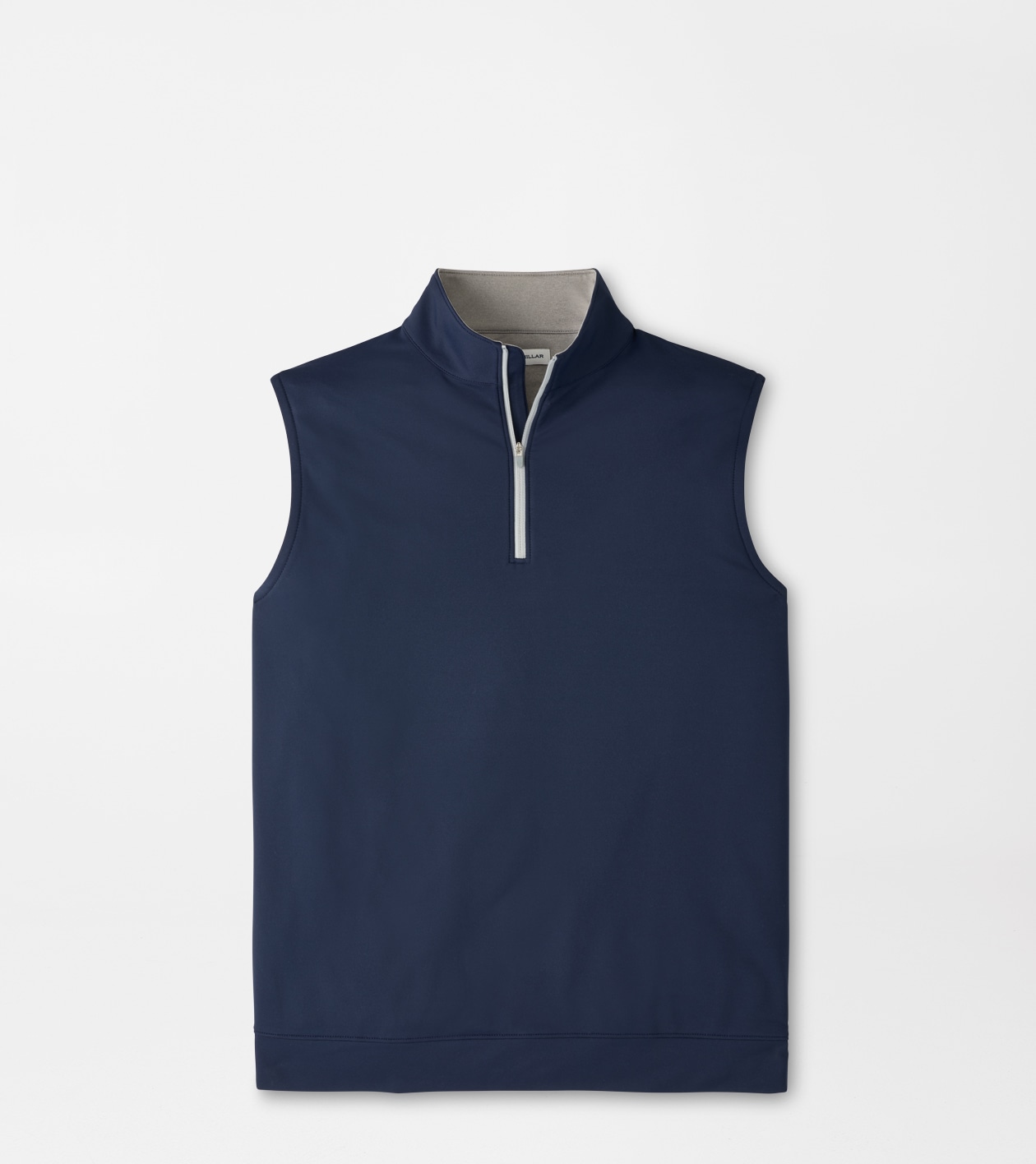 Galway Stretch Loop Terry Quarter-Zip Vest | Men's Vests | Peter