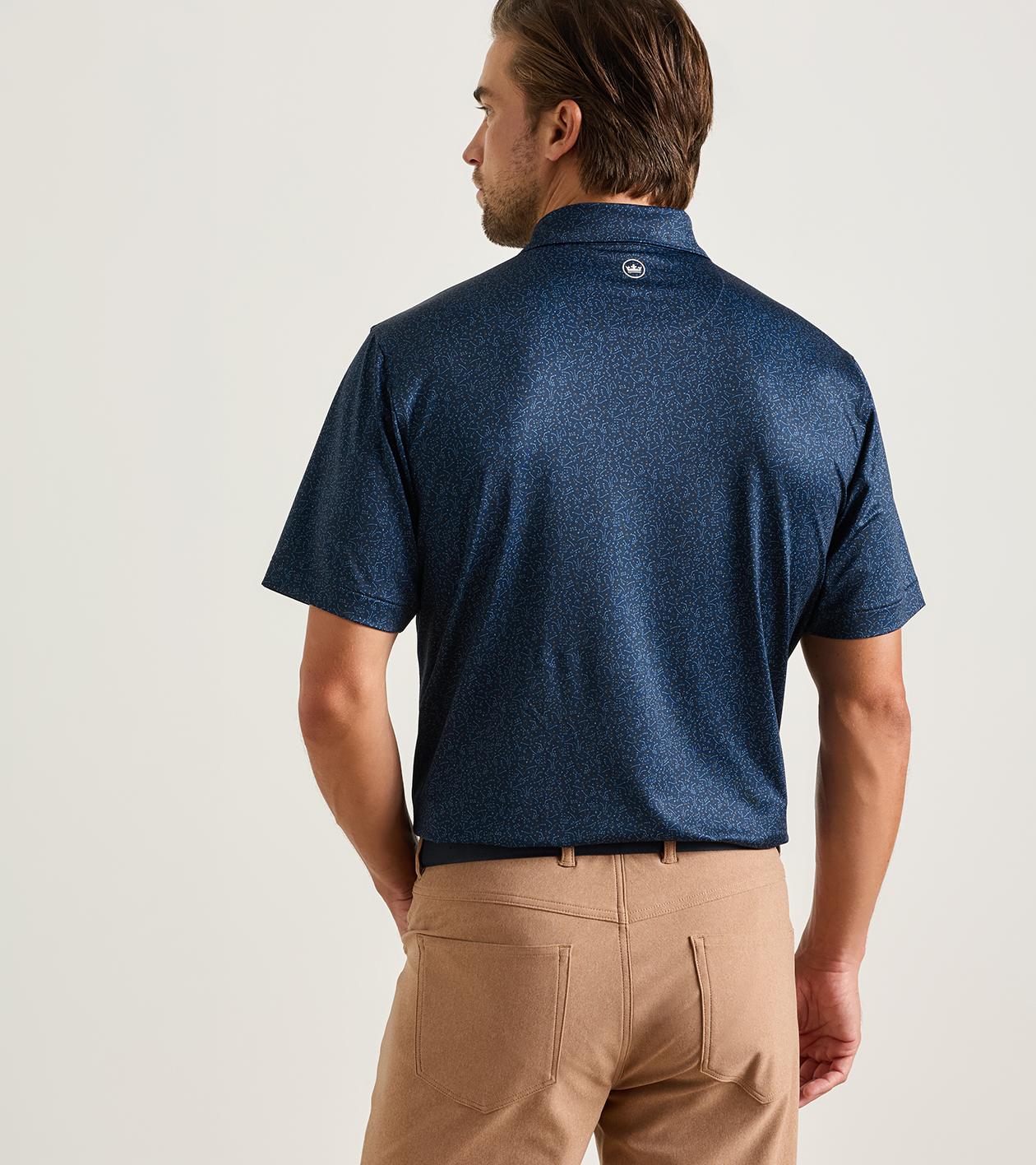 Winning Play Performance Jersey Polo in Navy - Alternate Image 2