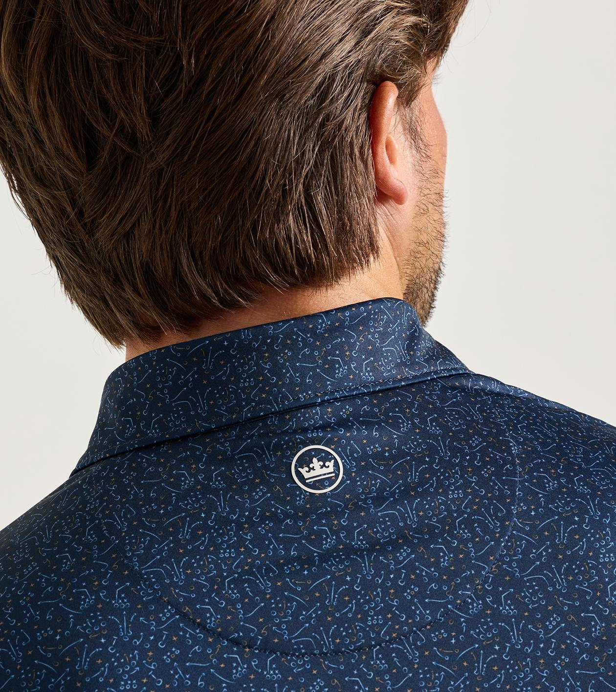Winning Play Performance Jersey Polo in Navy - Alternate Image 3