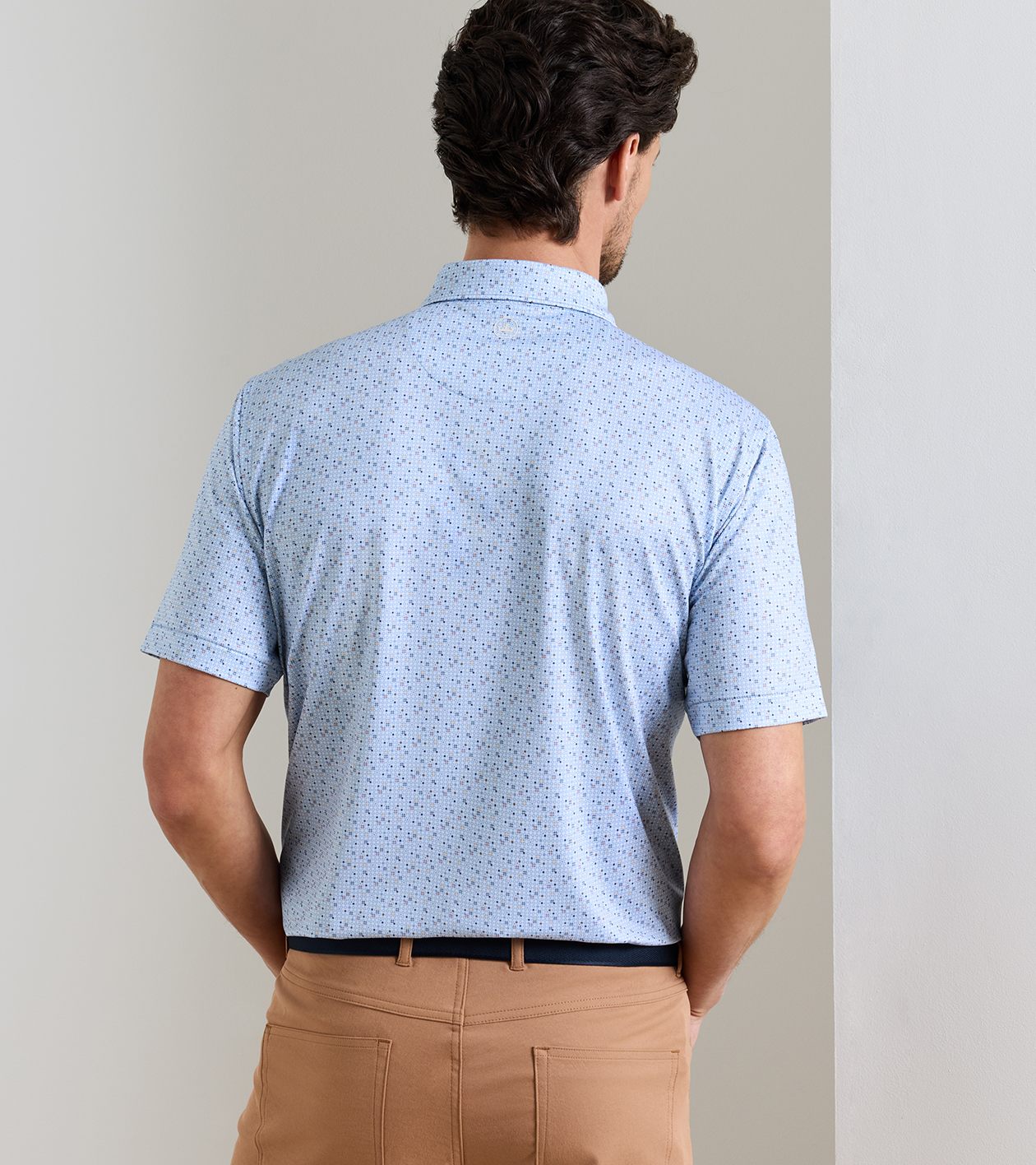 Rivington Performance Jersey Polo in LAKESIDE - Alternate Image 2