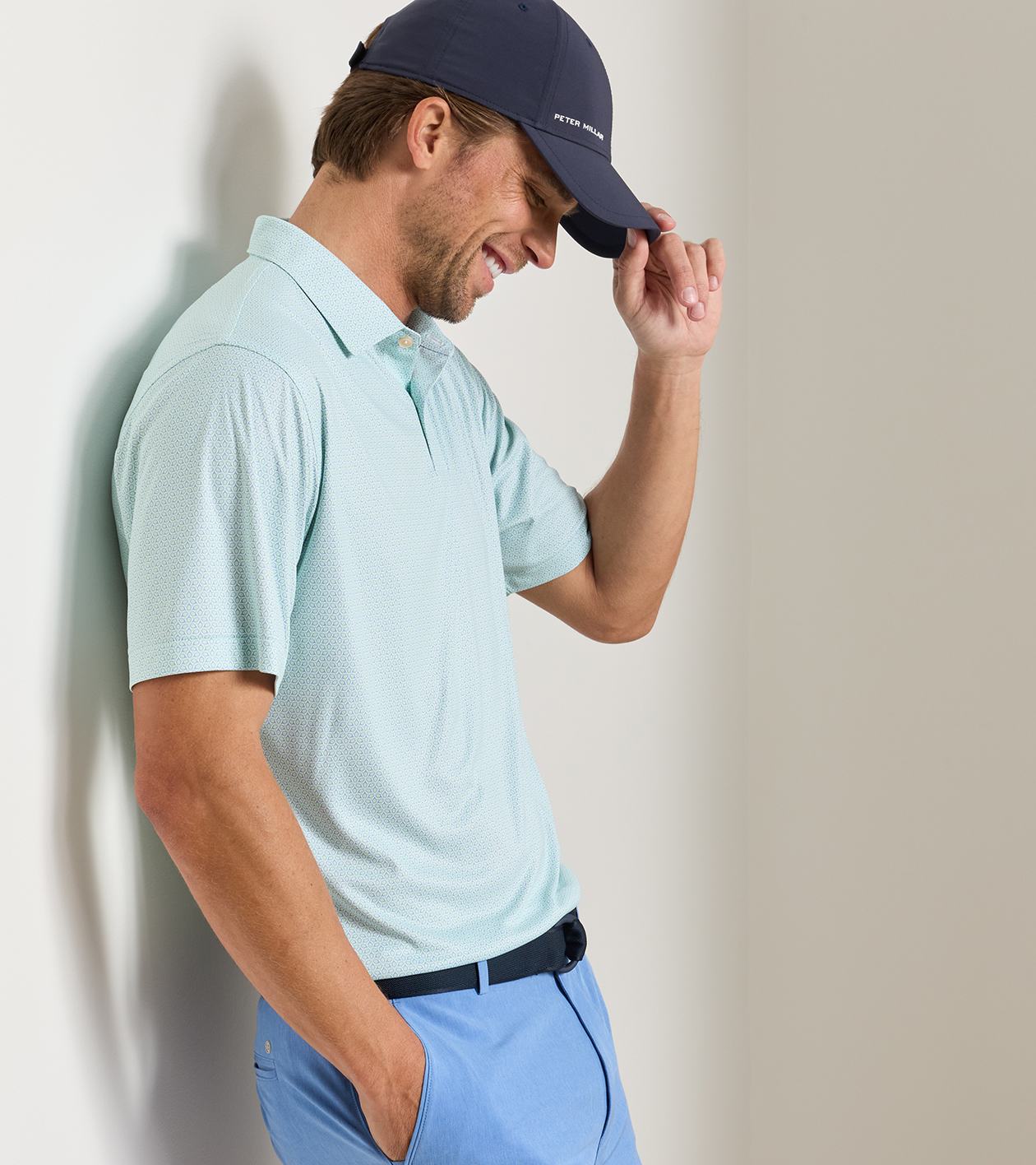 Featherweight Racquet Club Performance Polo in White - Alternate Image 1