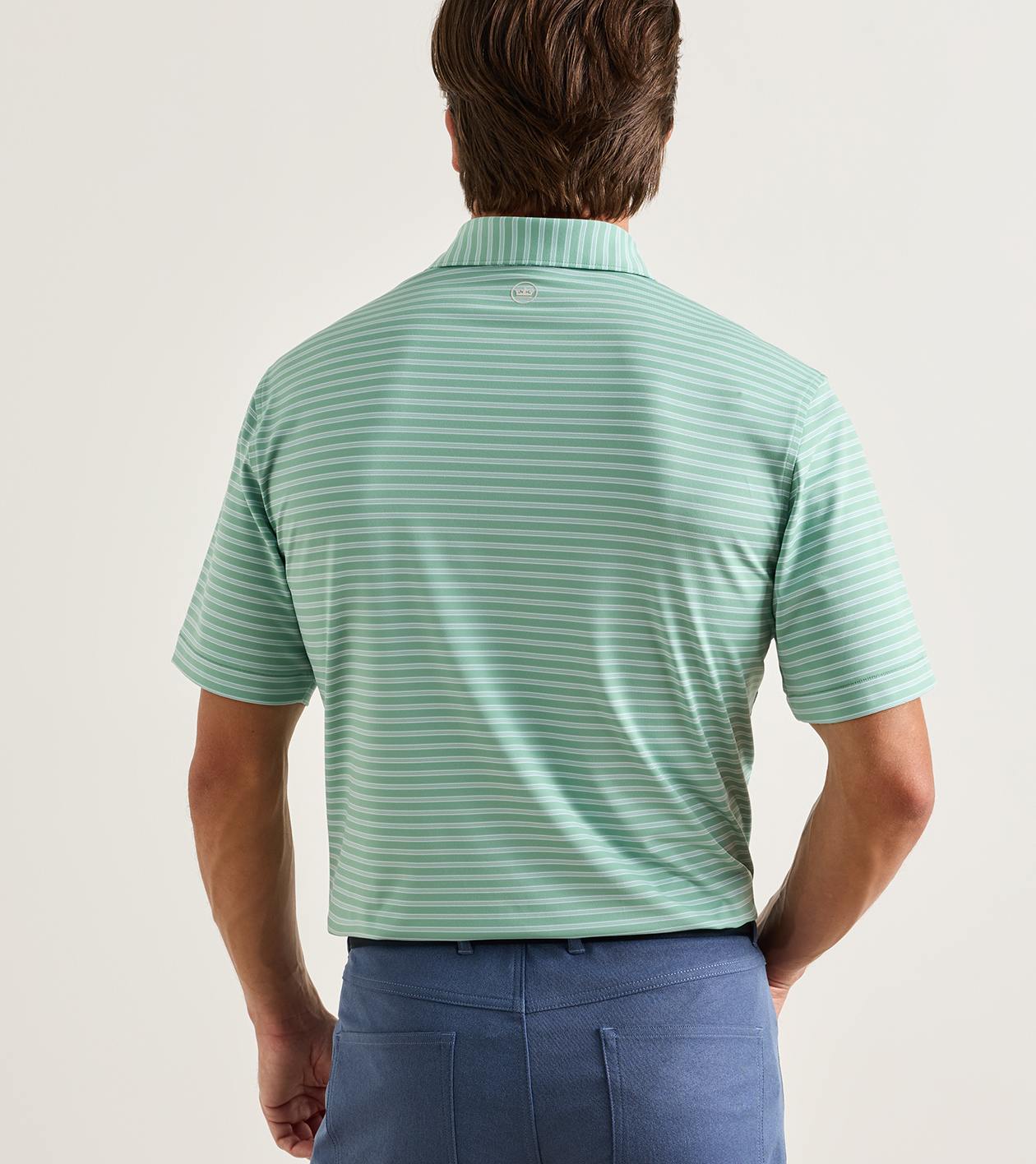 Rawlins Performance Jersey Polo in FRESH MINT - Alternate Image 2