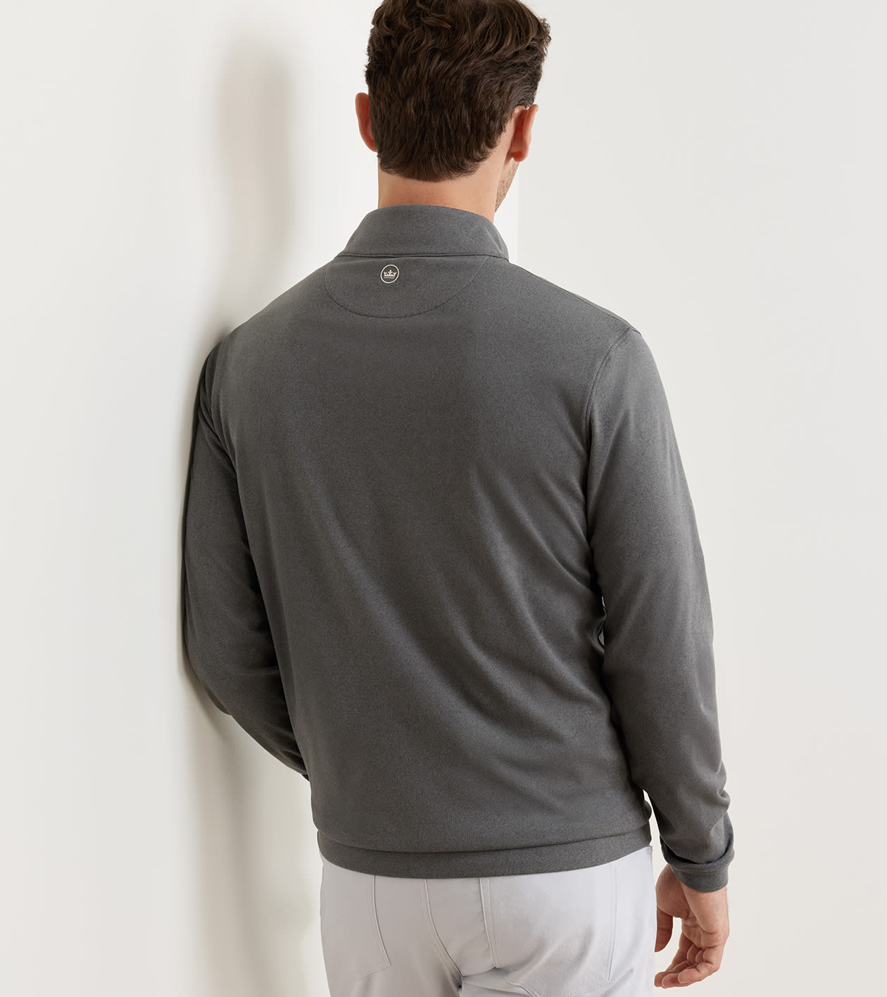 Ardent Air Performance Quarter-Zip in Iron - Alternate Image 2