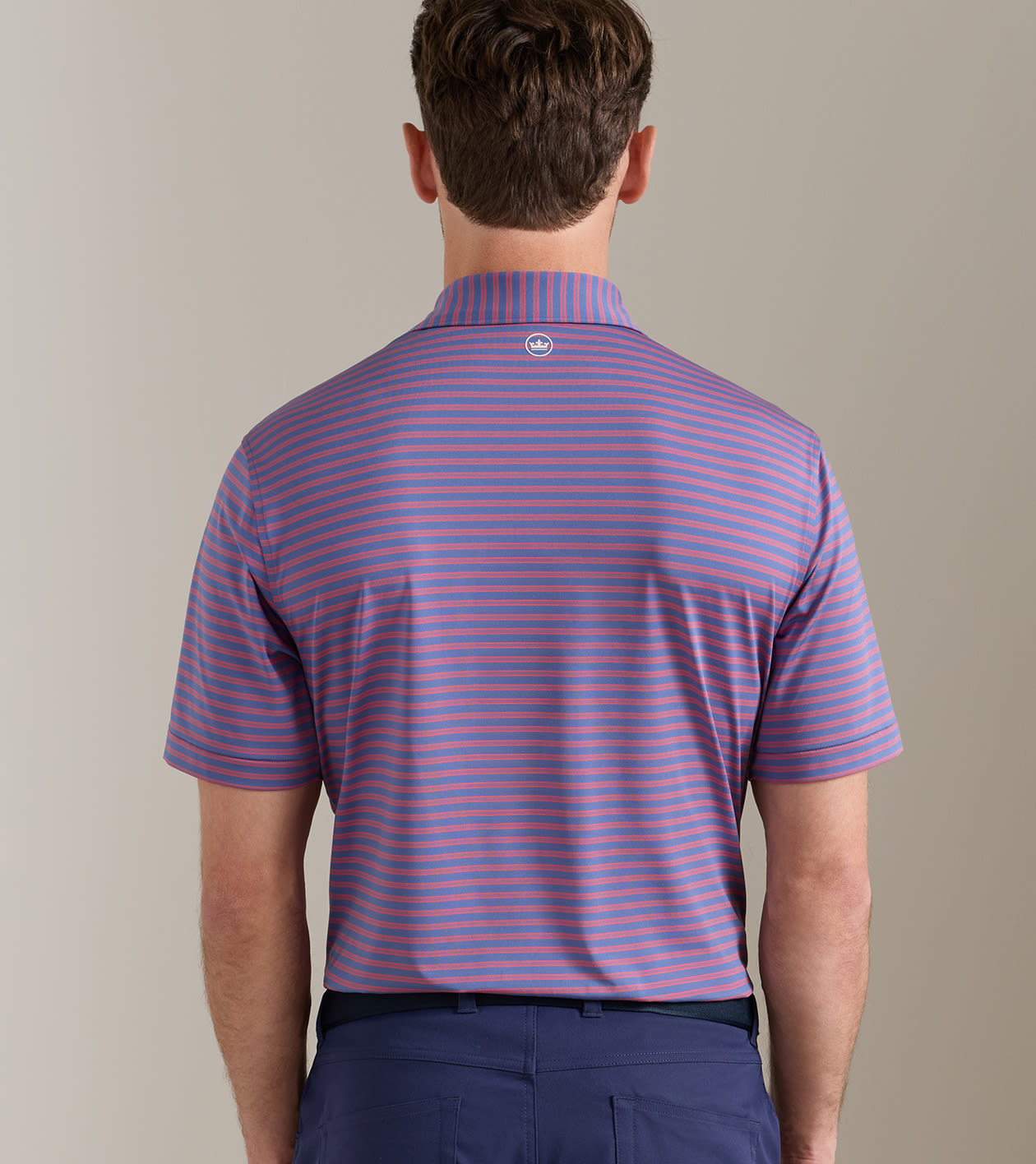 Rawlins Performance Jersey Polo in BALI BLUE - Alternate Image 2