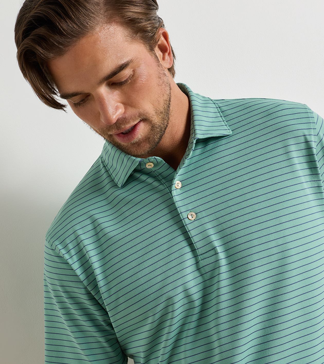 Winston Performance Mesh Polo in FRESH MINT - Alternate Image 4