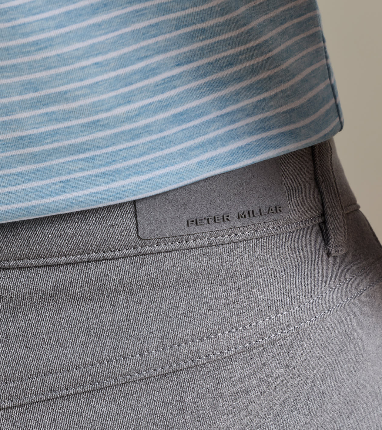 eb66 Melange Performance Five-Pocket Trouser in Smoke - Alternate Image 3