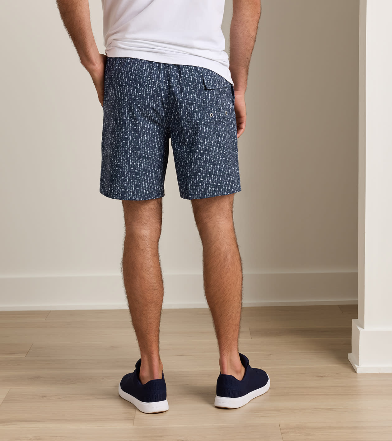Mallorca Swim Trunk in Navy - Alternate Image 2