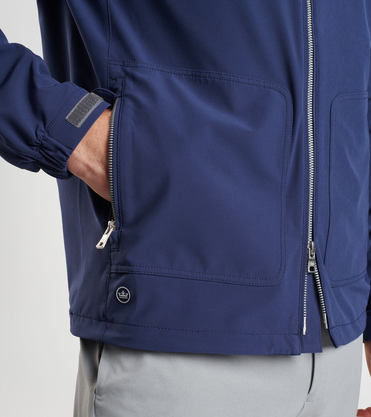 Contour Jacket in Navy - Alternate Image 3