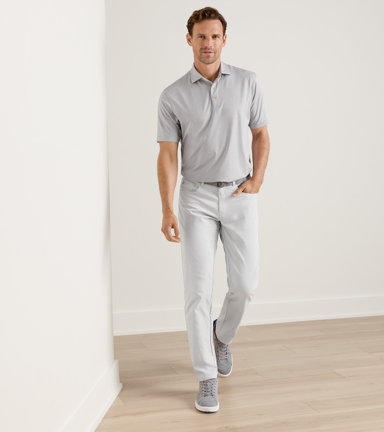 eb66 Performance Five-Pocket Pant in British Grey - Alternate Image 1