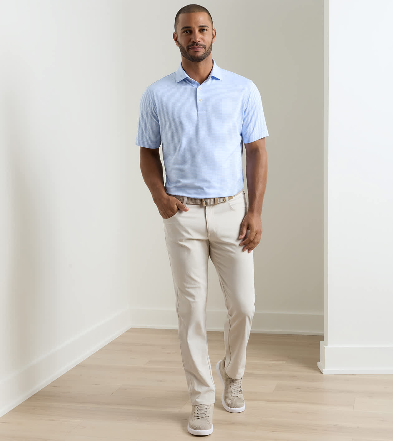 eb66 Performance Five-Pocket Pant in Stone - Alternate Image 1